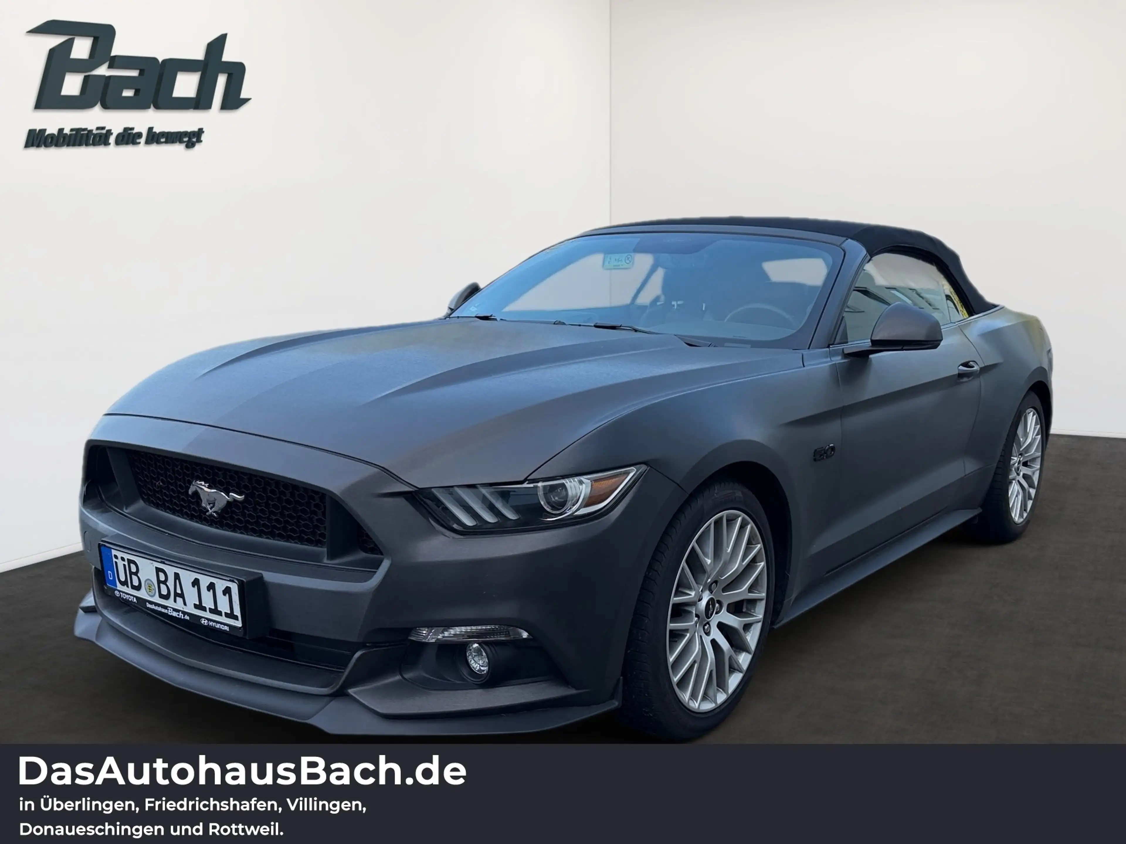 Ford Mustang 5.0 Ti-VCT V8 GT Convertible 2xKlima+AUT