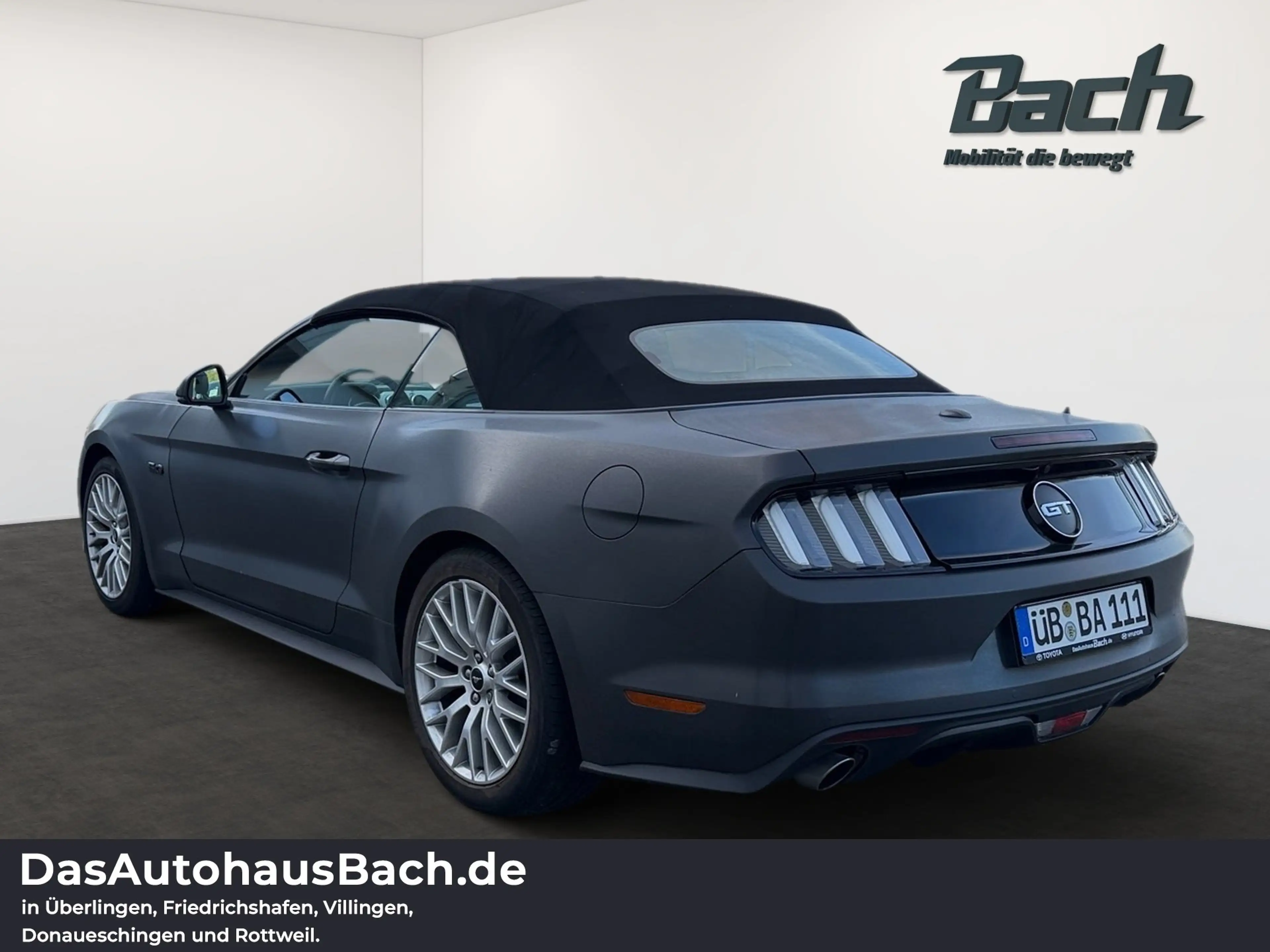 Ford Mustang 5.0 Ti-VCT V8 GT Convertible 2xKlima+AUT — photo 4