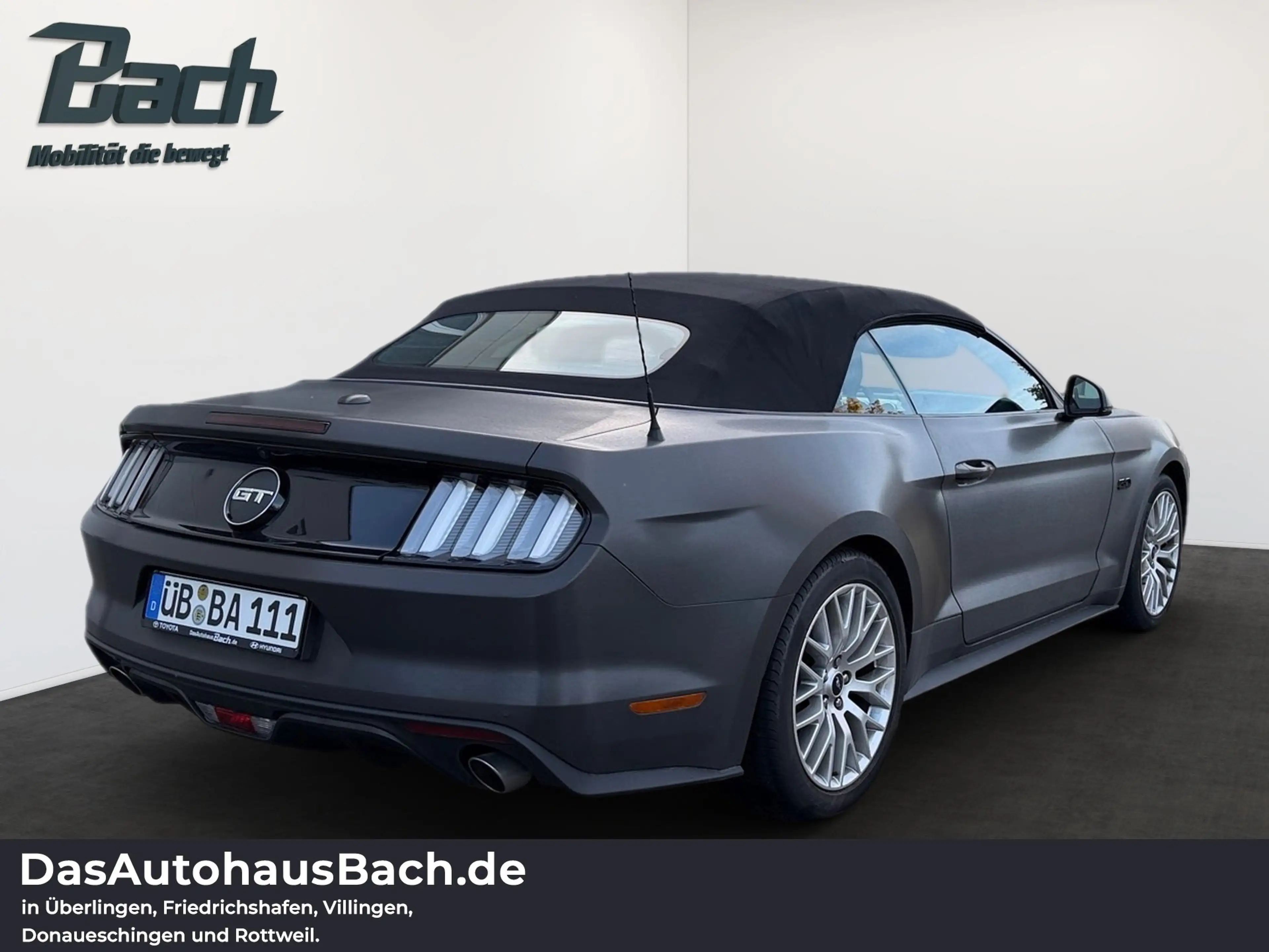 Ford Mustang 5.0 Ti-VCT V8 GT Convertible 2xKlima+AUT — photo 3