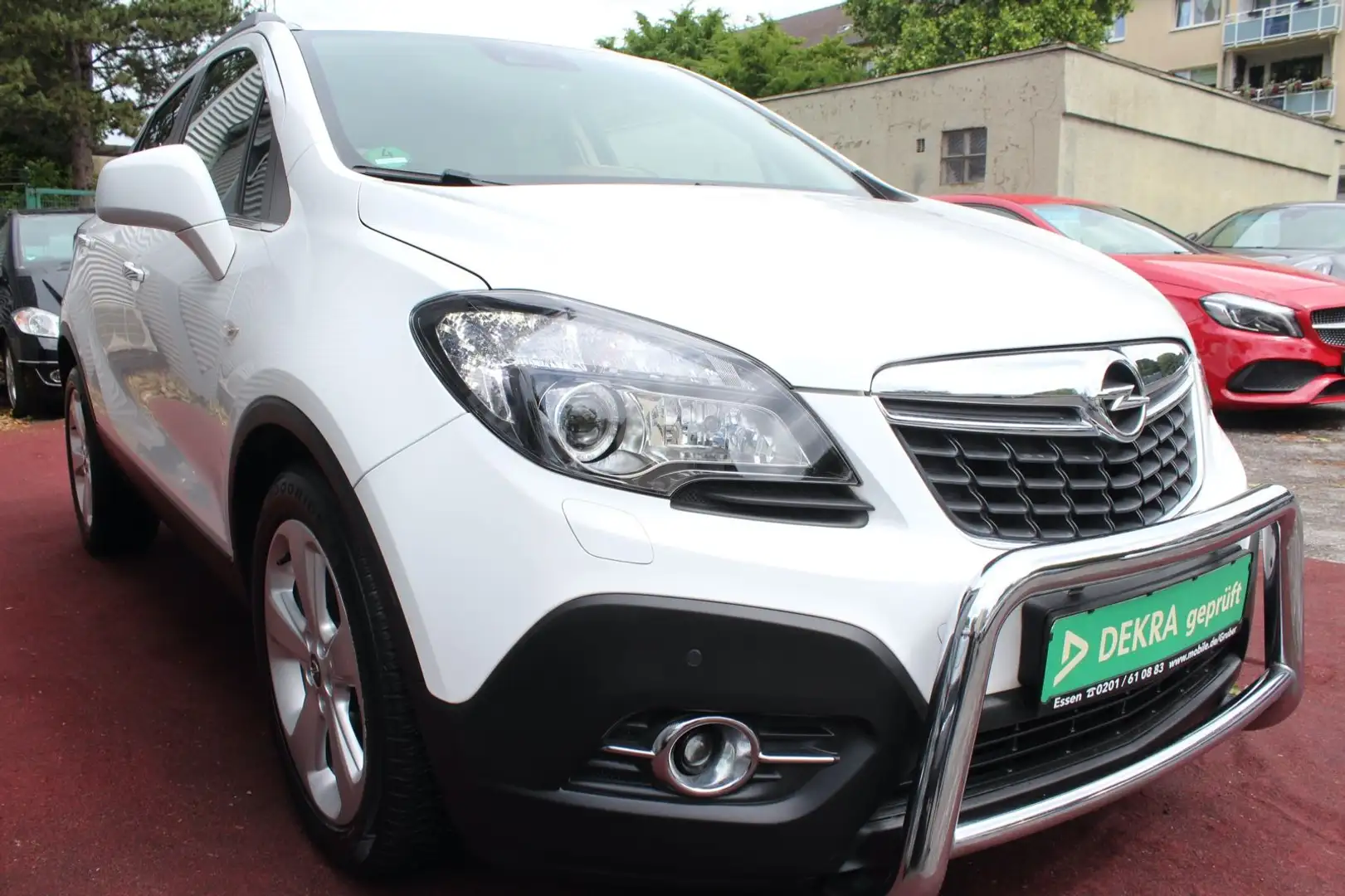 Opel Mokka MOKKA 1.4 INNOVATION AUTOMATIK KLIMA LEDER BRAUN Weiß - 2