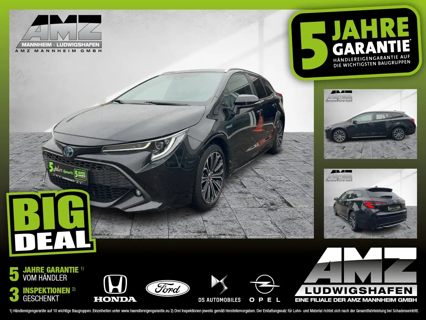 Toyota Corolla Touring Sports 2.0 Team D HYBRID*ACC*AHK Schwarz - 1