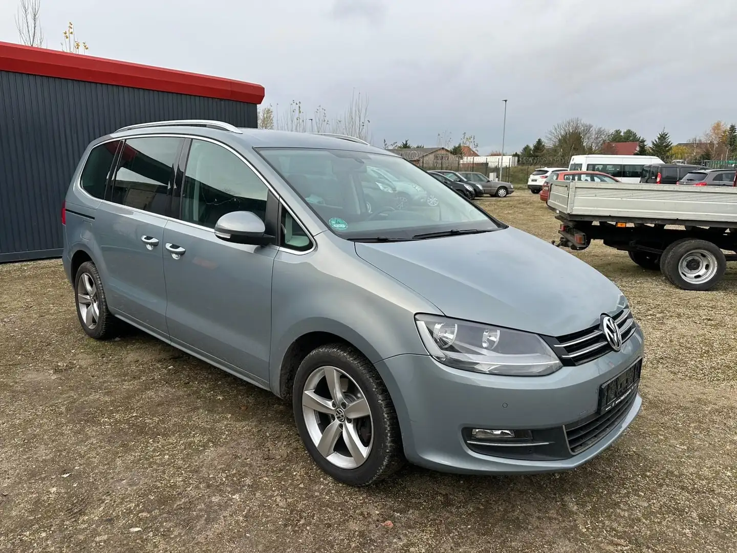 Volkswagen Sharan Highline BMT Bleu - 1