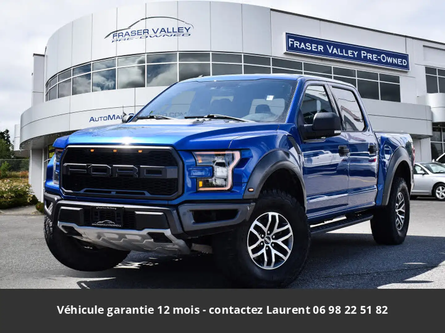 Ford Raptor SuperCrew 4x4 Tout compris hors homologatio Modrá - 1