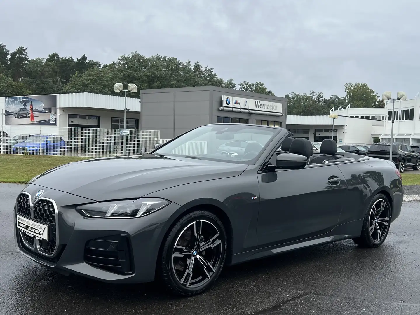 BMW 420 d Cabrio M Sportpaket DAB Komfortzg. Shz Grijs - 2