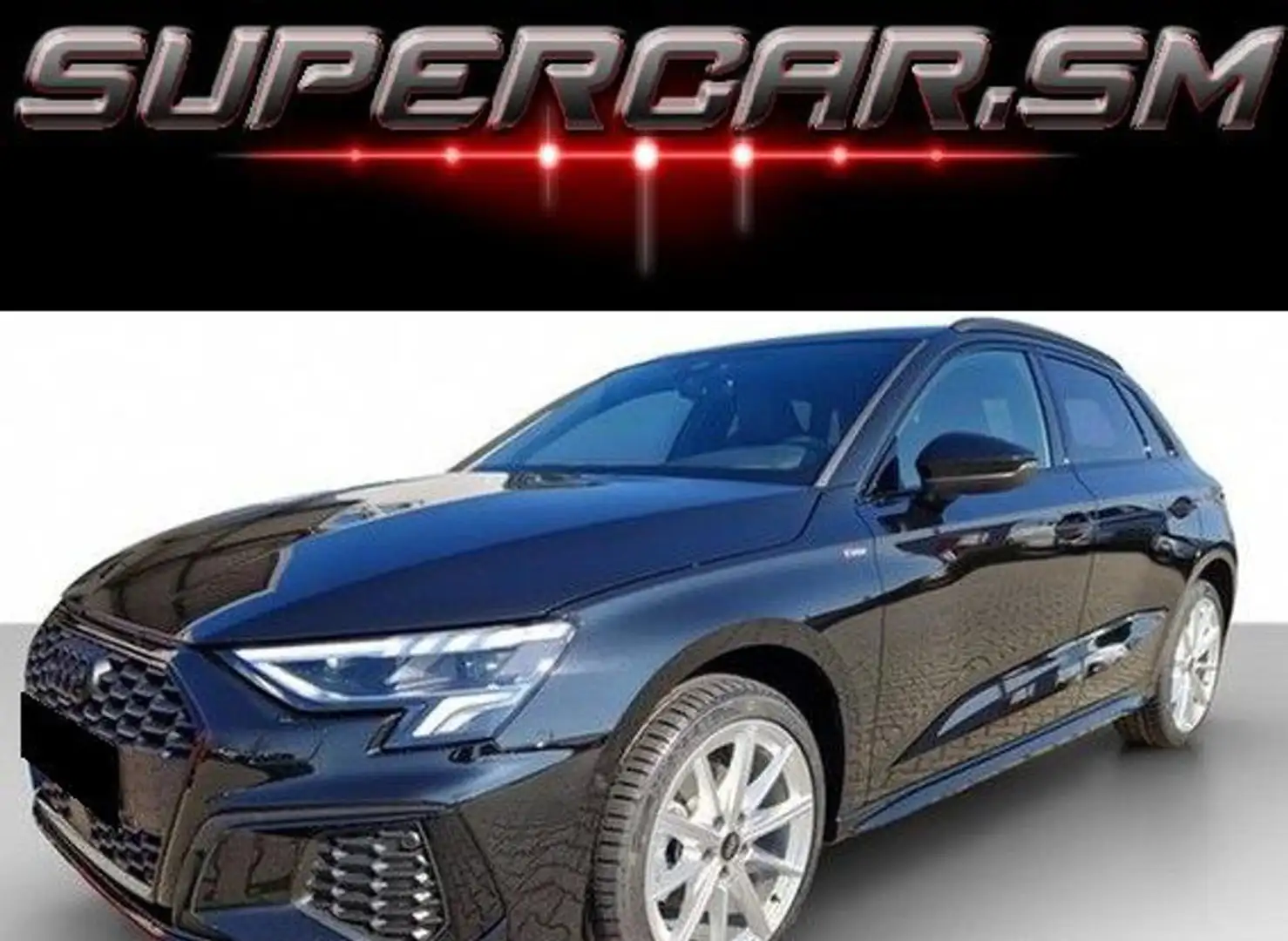 Audi A3 SPORTBACK  35 TDI STRONIC S LINE BLACK PACK Nero - 1