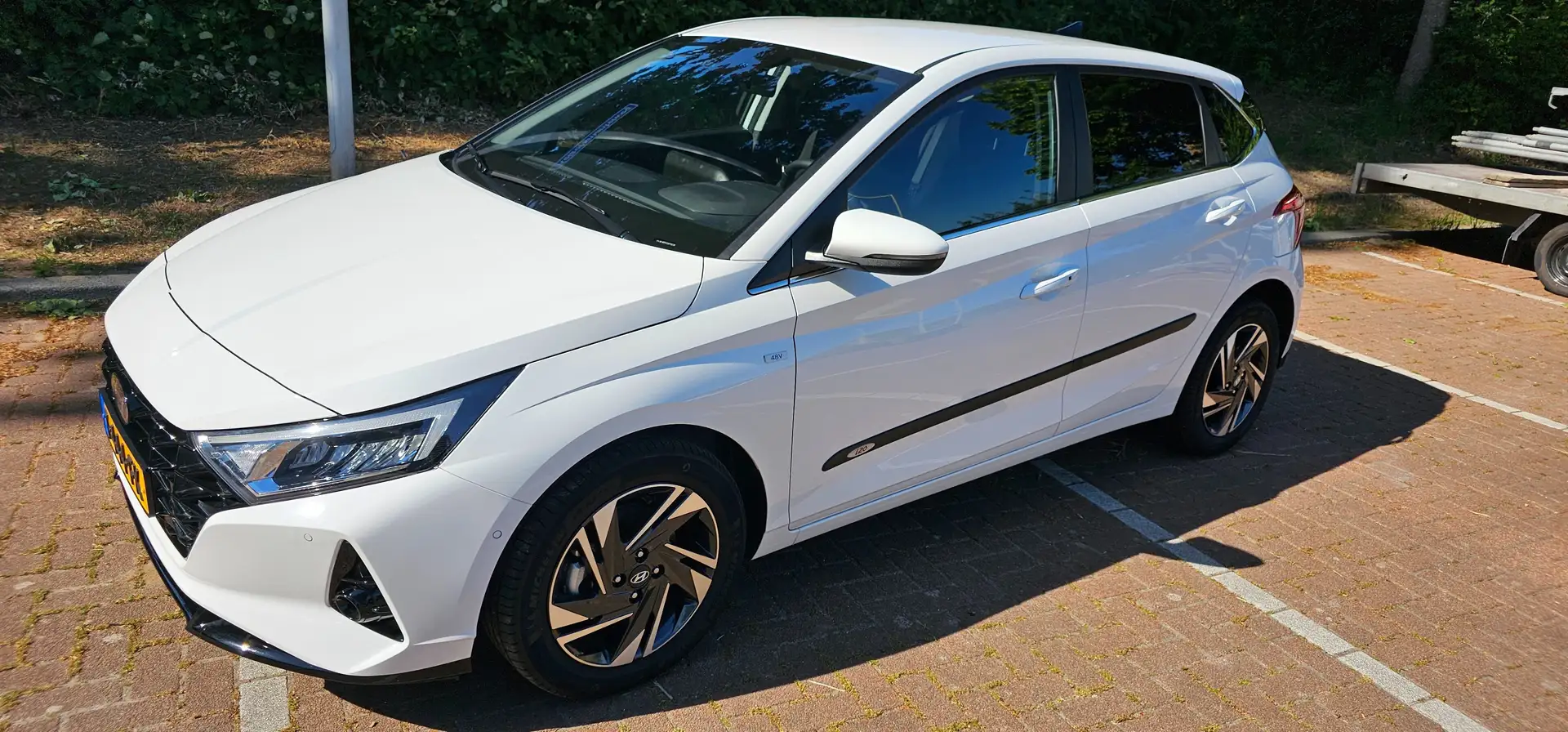 Hyundai i20 i20 1.0 T-GDI Premium | Afneembare trekhaak Biały - 2