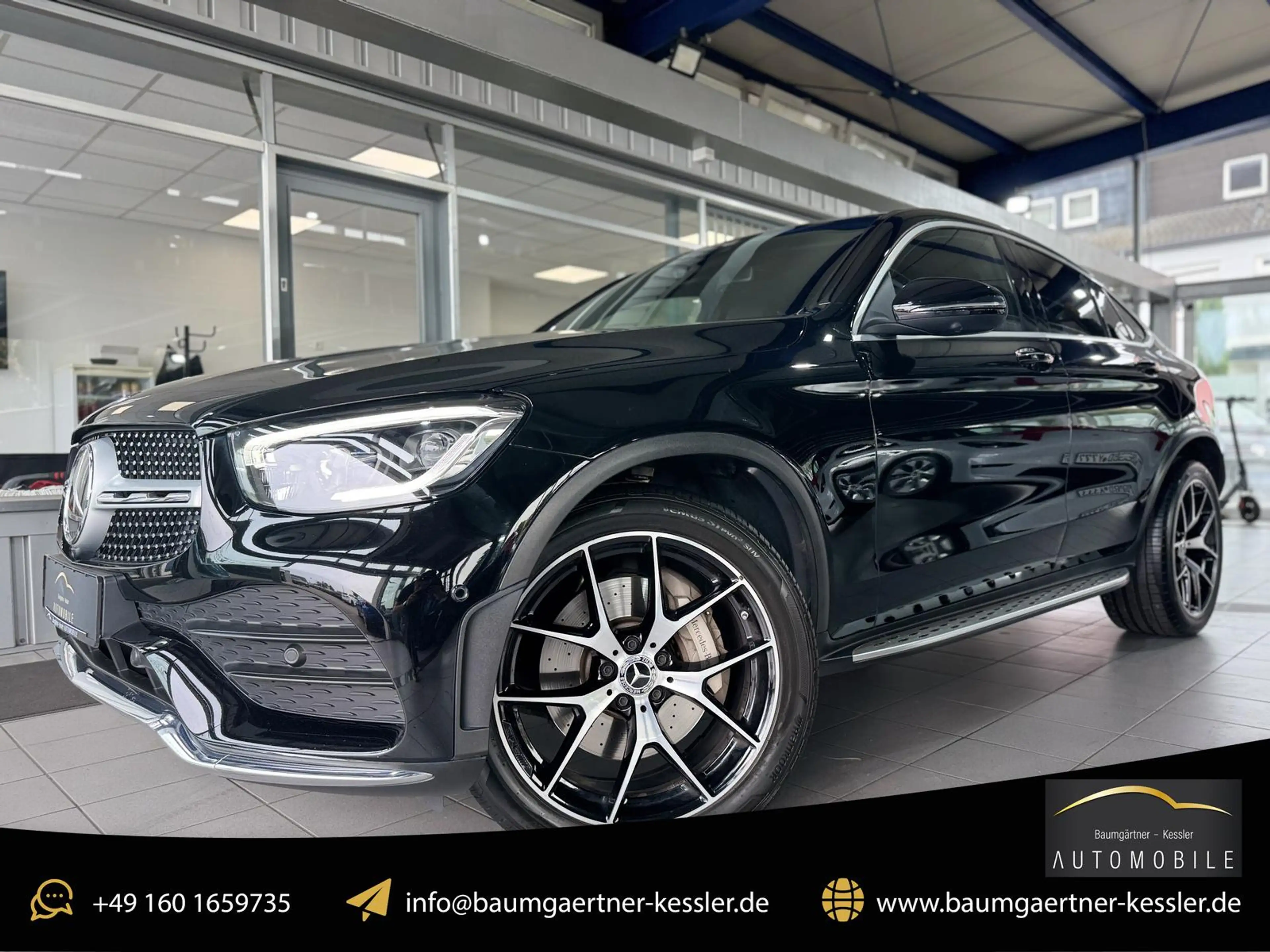 Mercedes-Benz GLC 400 GLC400d Coupé 4M AMG-LINE BURMEST 360° PANO LED