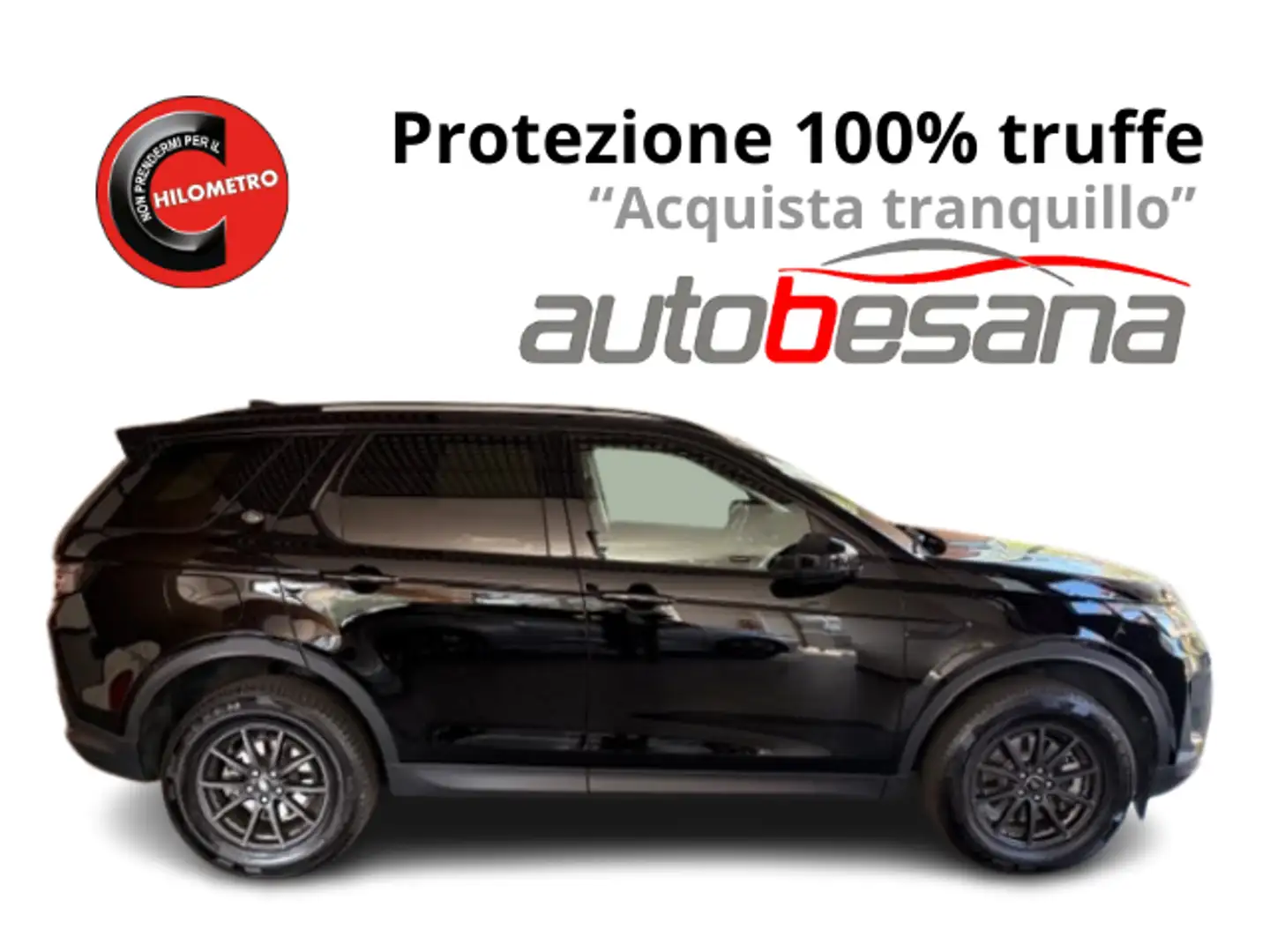 Land Rover Discovery Sport 2.0d i4 mhev R-Dynamic SE AWD 150cv auto Schwarz - 1