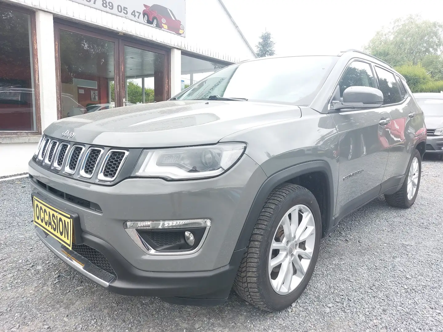 Jeep Compass 1.3 Turbo 4x2 Limited Garantie 1AN Gris - 1