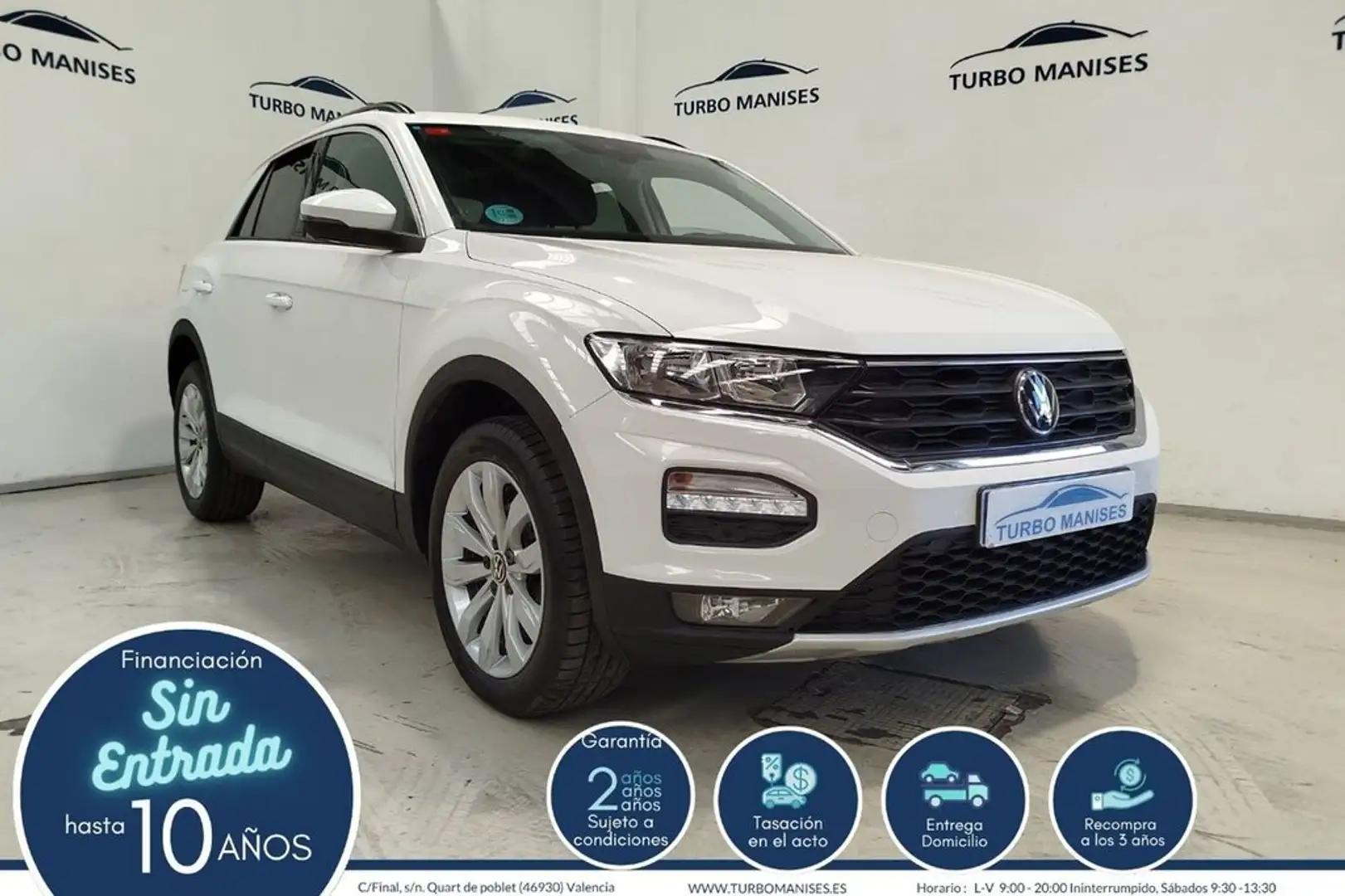 Volkswagen T-Roc 2.0TDI Advance 85kW Blanc - 1
