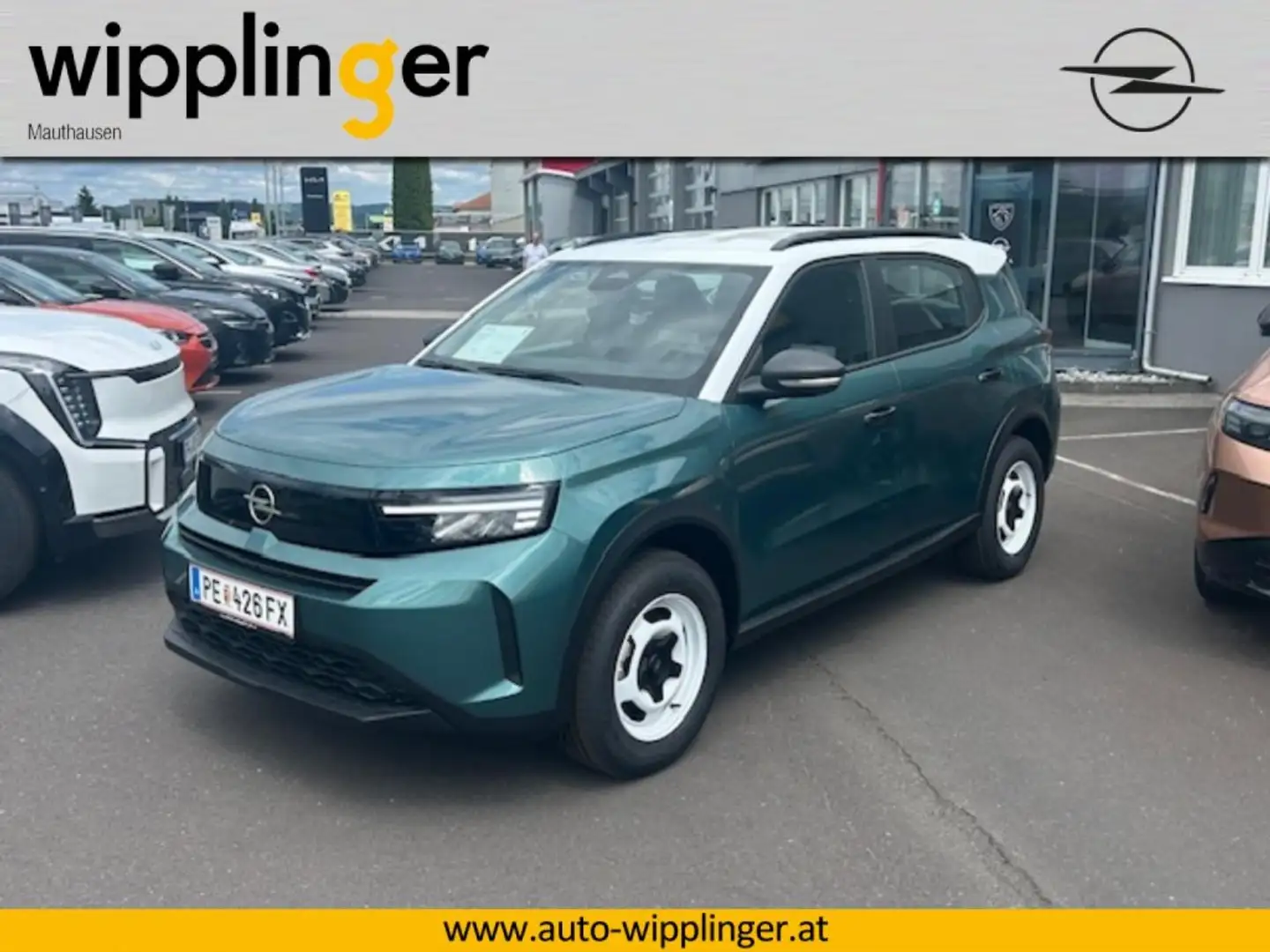 Opel Frontera Edition Hybrid 145PS e-DCS6 LP € 33.337,- Grün - 1