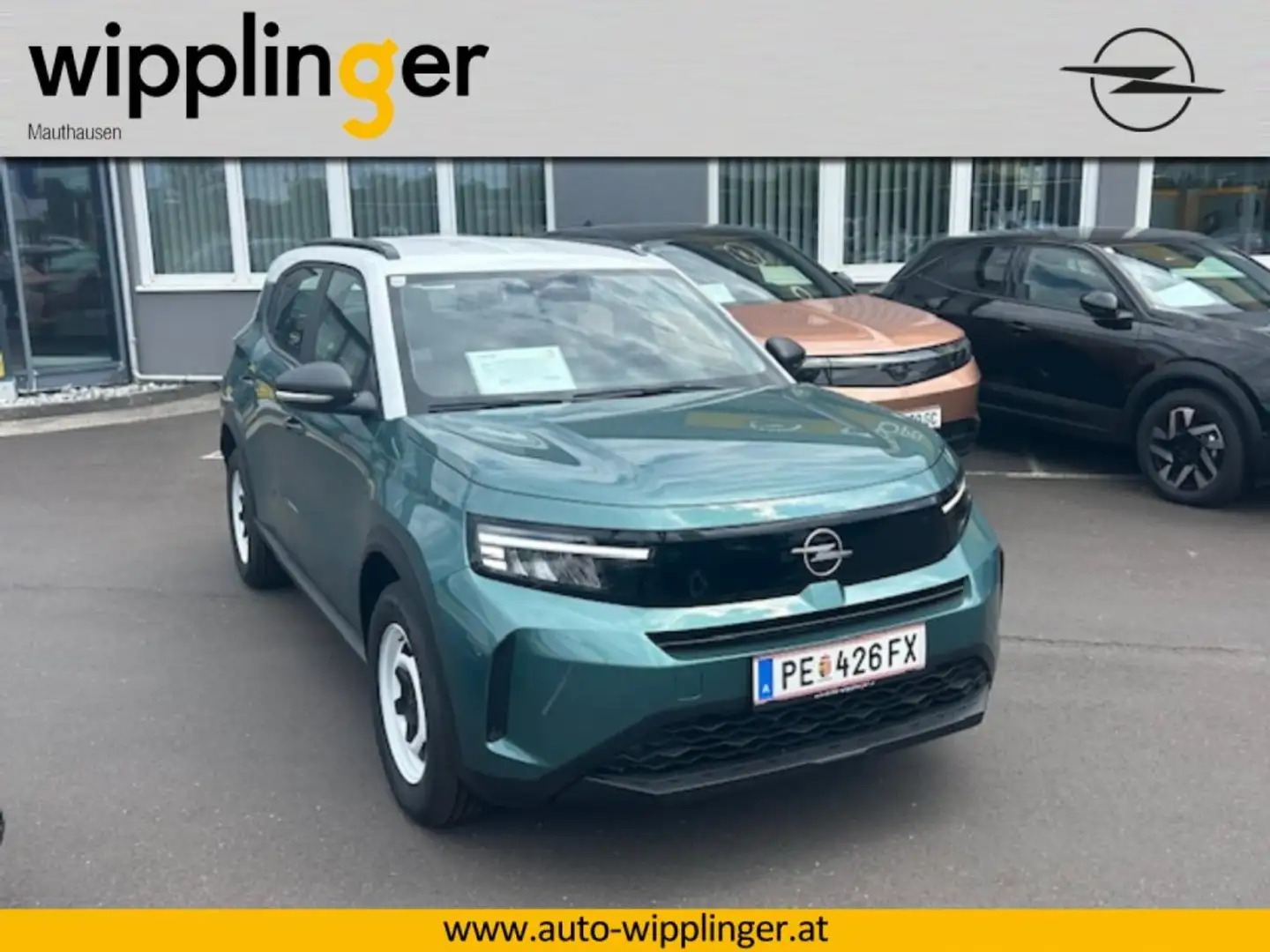Opel Frontera Edition Hybrid 145PS e-DCS6 LP € 33.337,- Grün - 2