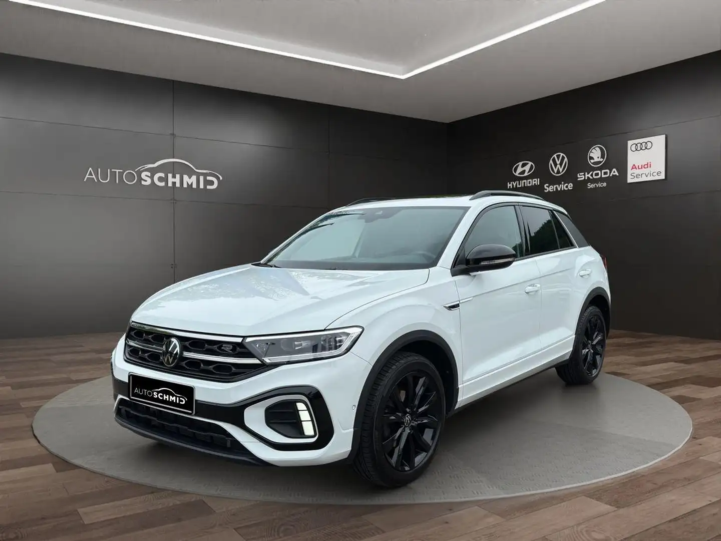 Volkswagen T-Roc R-Line 1.5 TSI DSG SCHIEBEDACH Design-Paket Black Weiß - 1