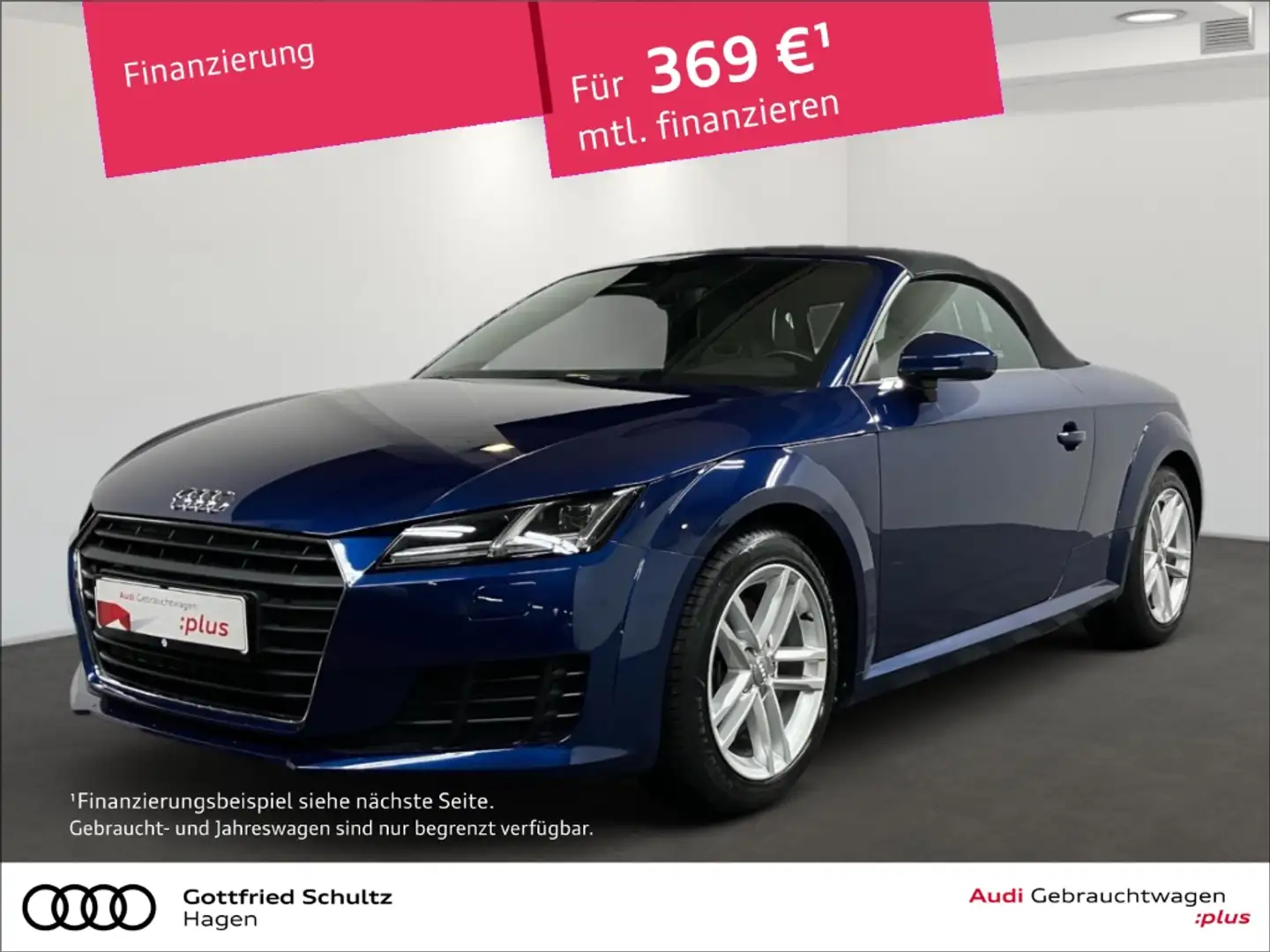 Audi TT Roadster 1.8 TFSI MATRIX NAV GRA LEDER Blau - 1