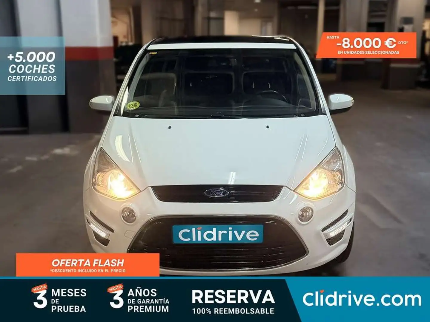 Ford S-Max 2.0TDCI Titanium Powershift 140 Blanco - 1