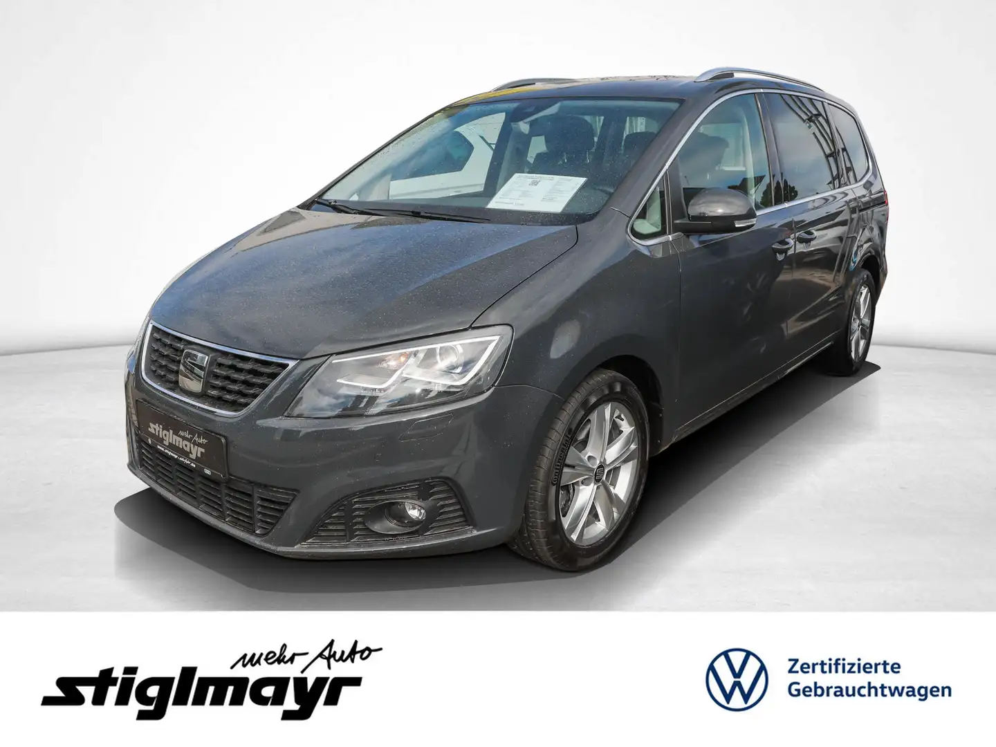 SEAT Alhambra Xcellence 1.4 TSI DSG KAMERA+NAVI+PANO Grau - 1