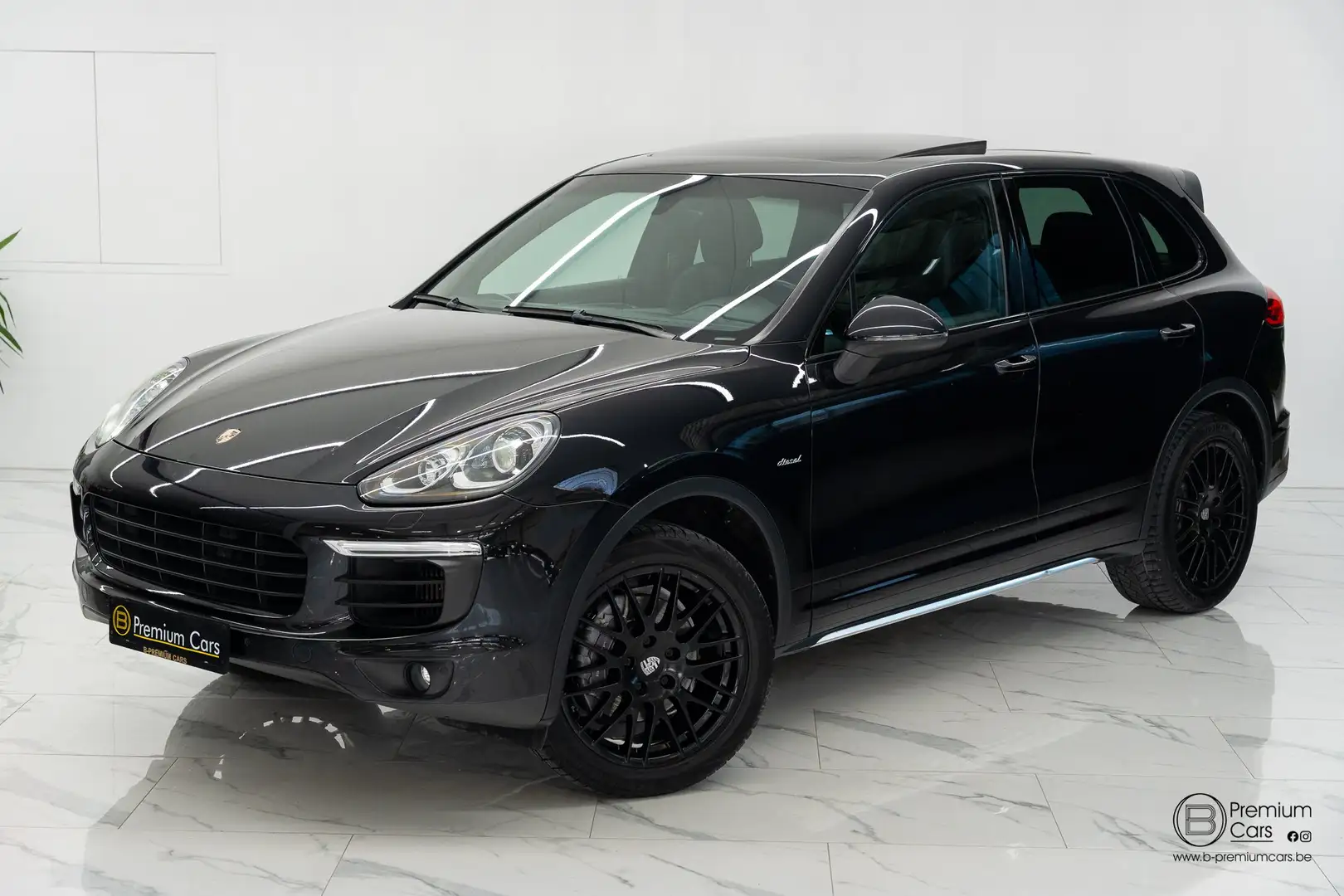 Porsche Cayenne 3.0D Diesel Platinum Edition! Camera, Pano, Black! Чорний - 2