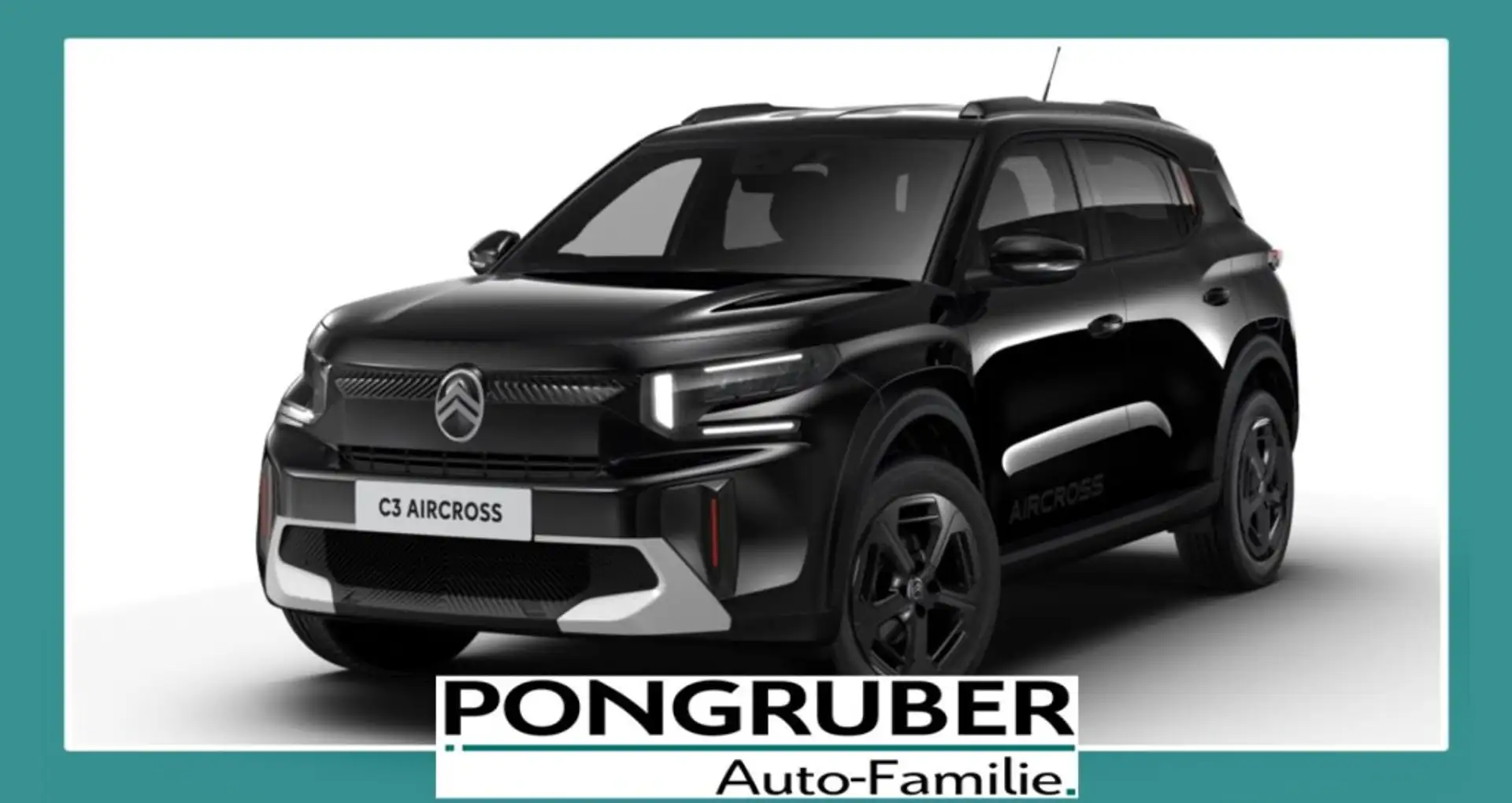 Citroen C3 Aircross Hybrid 145PS Automatik COLLECTION Schwarz - 1