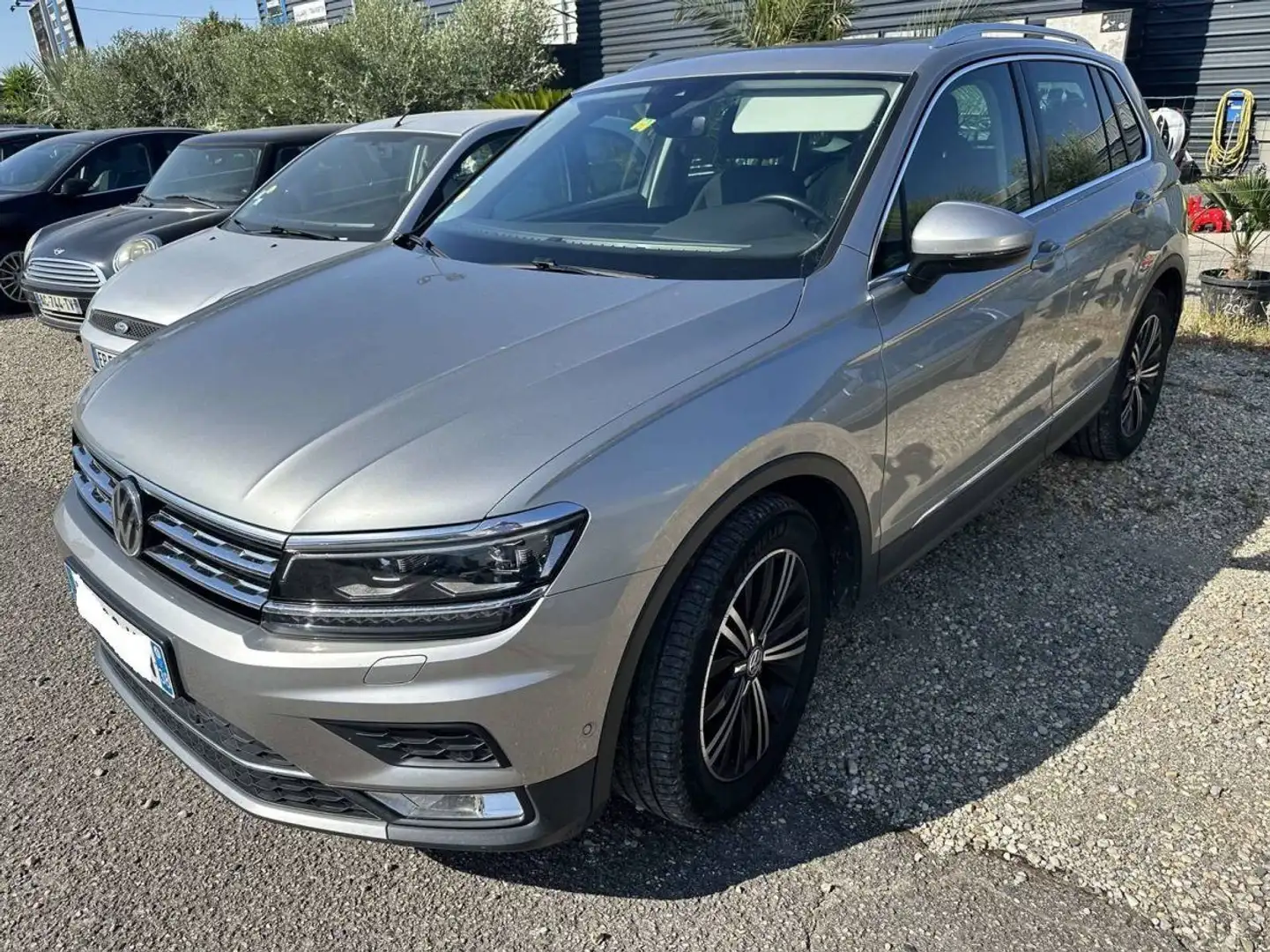 Volkswagen Tiguan II 2.0 TDI 150ch Blue Carat DSG7 Grijs - 1