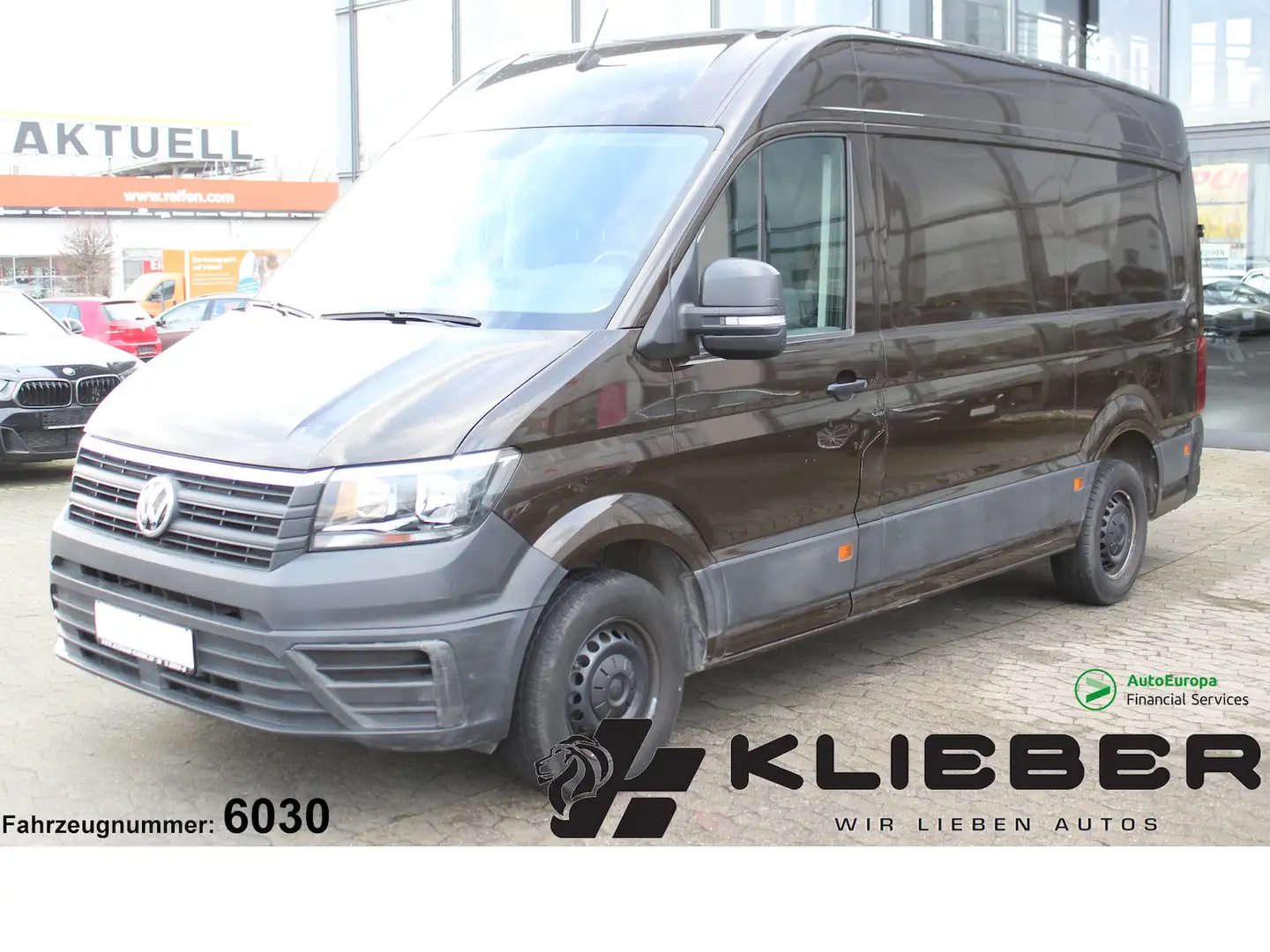 Volkswagen Crafter 2.0 TDI MR Kasten Hoch KAMERA*APP*KLIMA Braun - 1