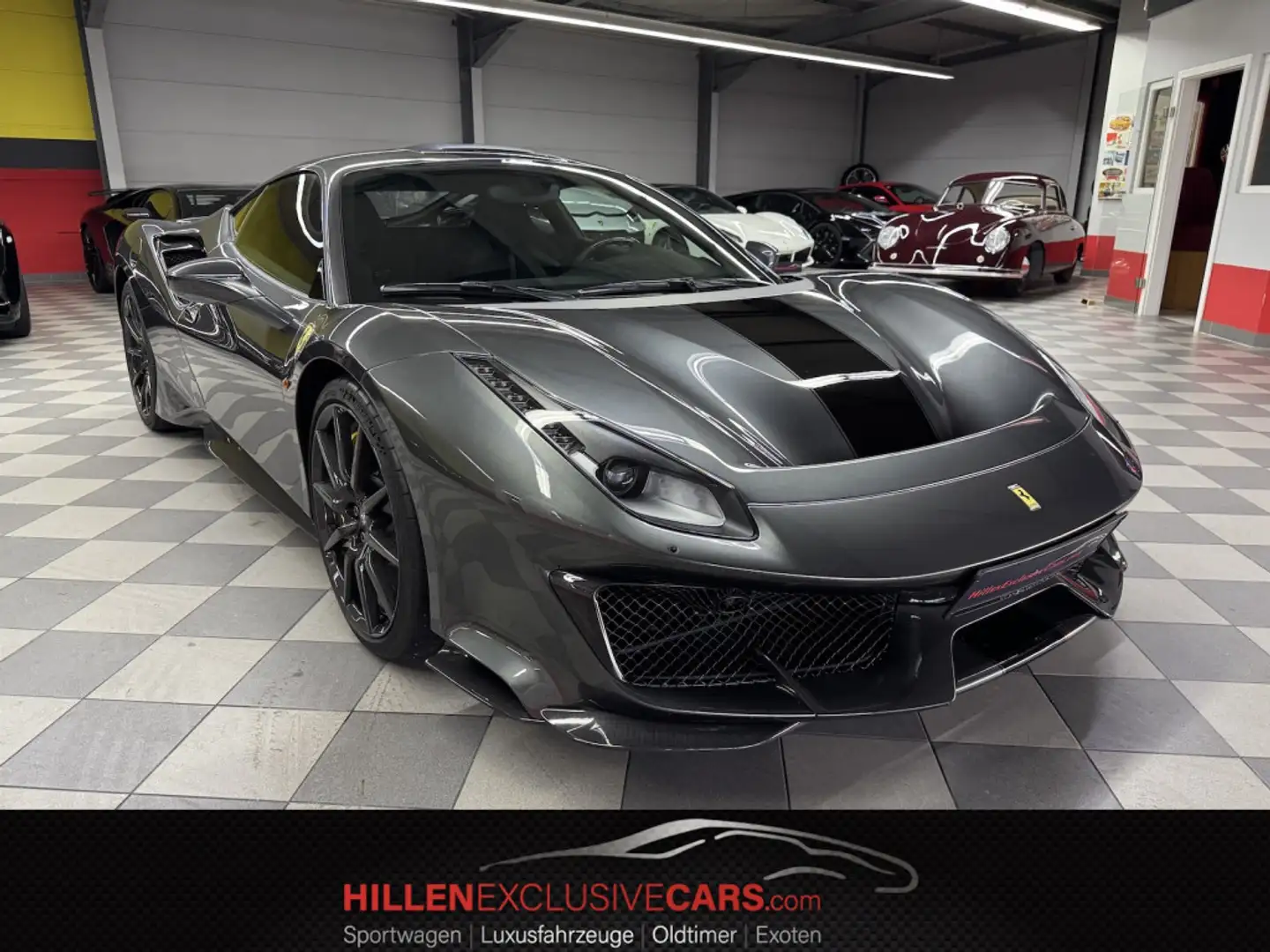 Ferrari 488 Dt. Auto*1.Hand*u-frei*Carbon Felgen Grau - 1