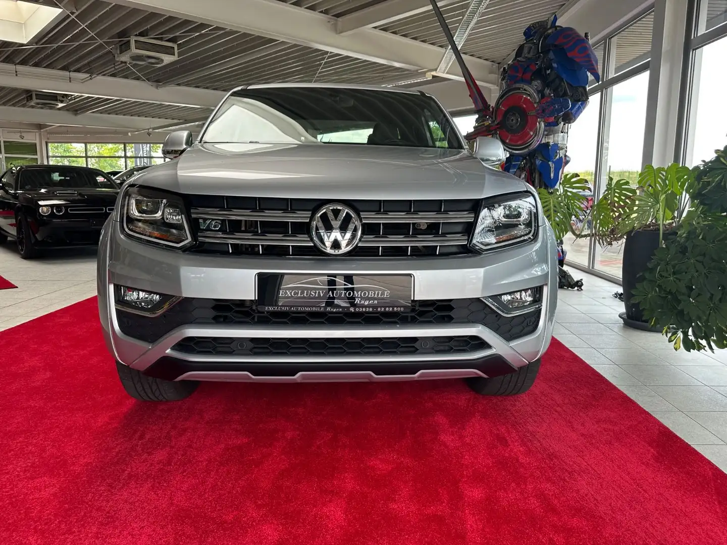 Volkswagen Amarok Aventura Standheizung Diffsperre 1.Hand Silber - 2