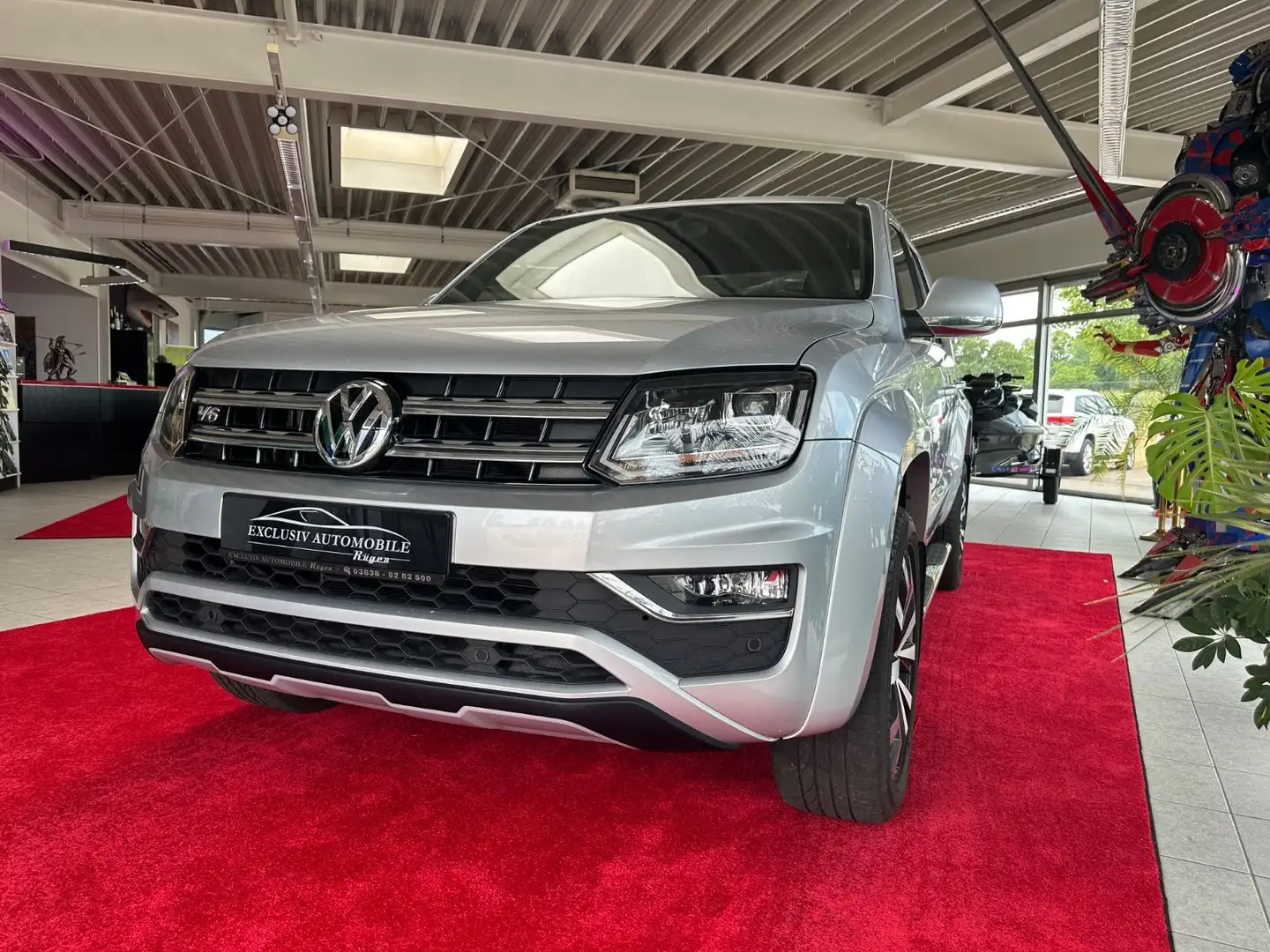 Volkswagen Amarok Aventura Standheizung Diffsperre 1.Hand Silber - 1