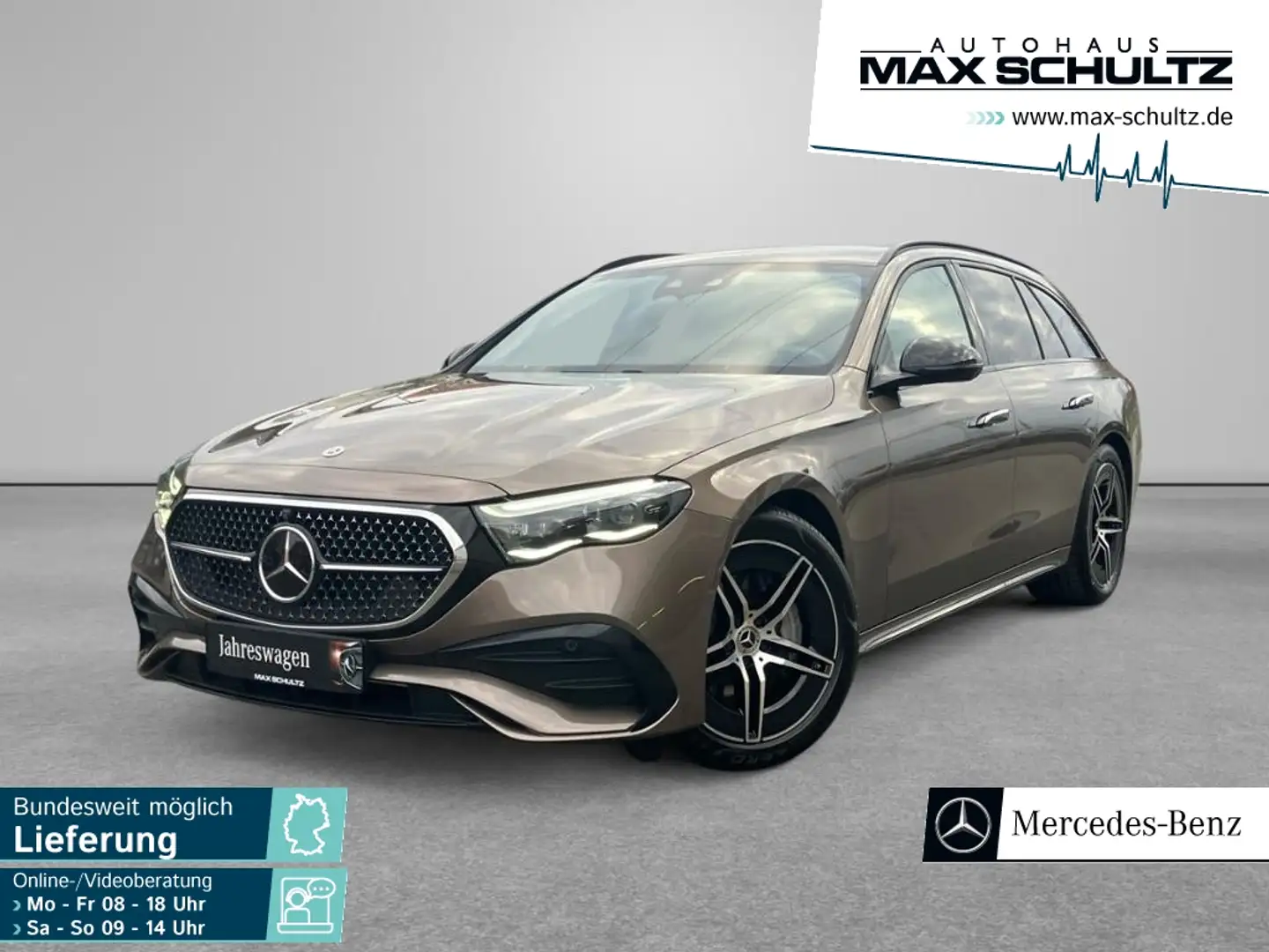 Mercedes-Benz E 220 d T AMG*NIGHT*MEMO*KEYL*BURM*DIGITAL-LIGHT Marrón - 1