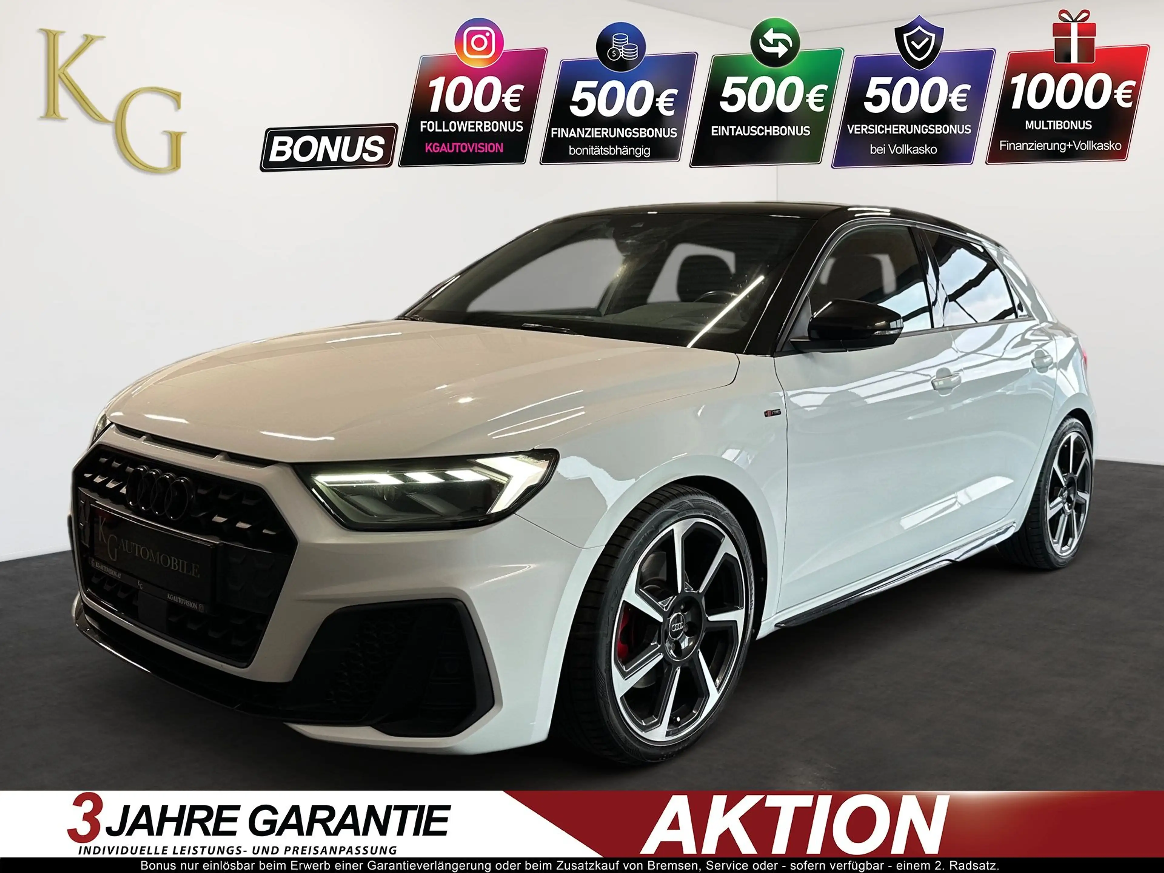 Audi A1 30 TFSI 3x S-line  ab ca. 163€ monatlich