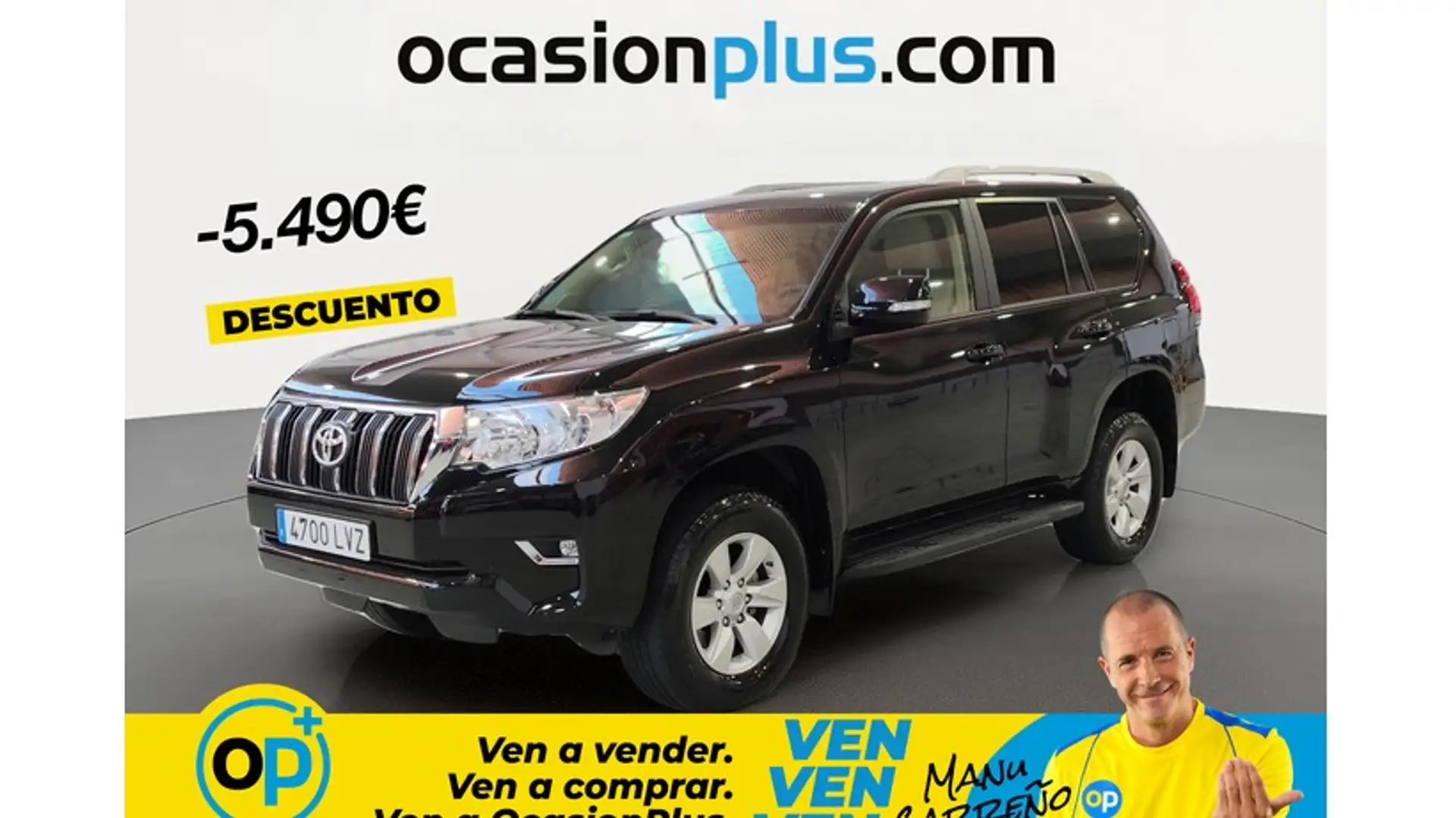 Toyota Land Cruiser D-4D VX Aut. Negro - 1
