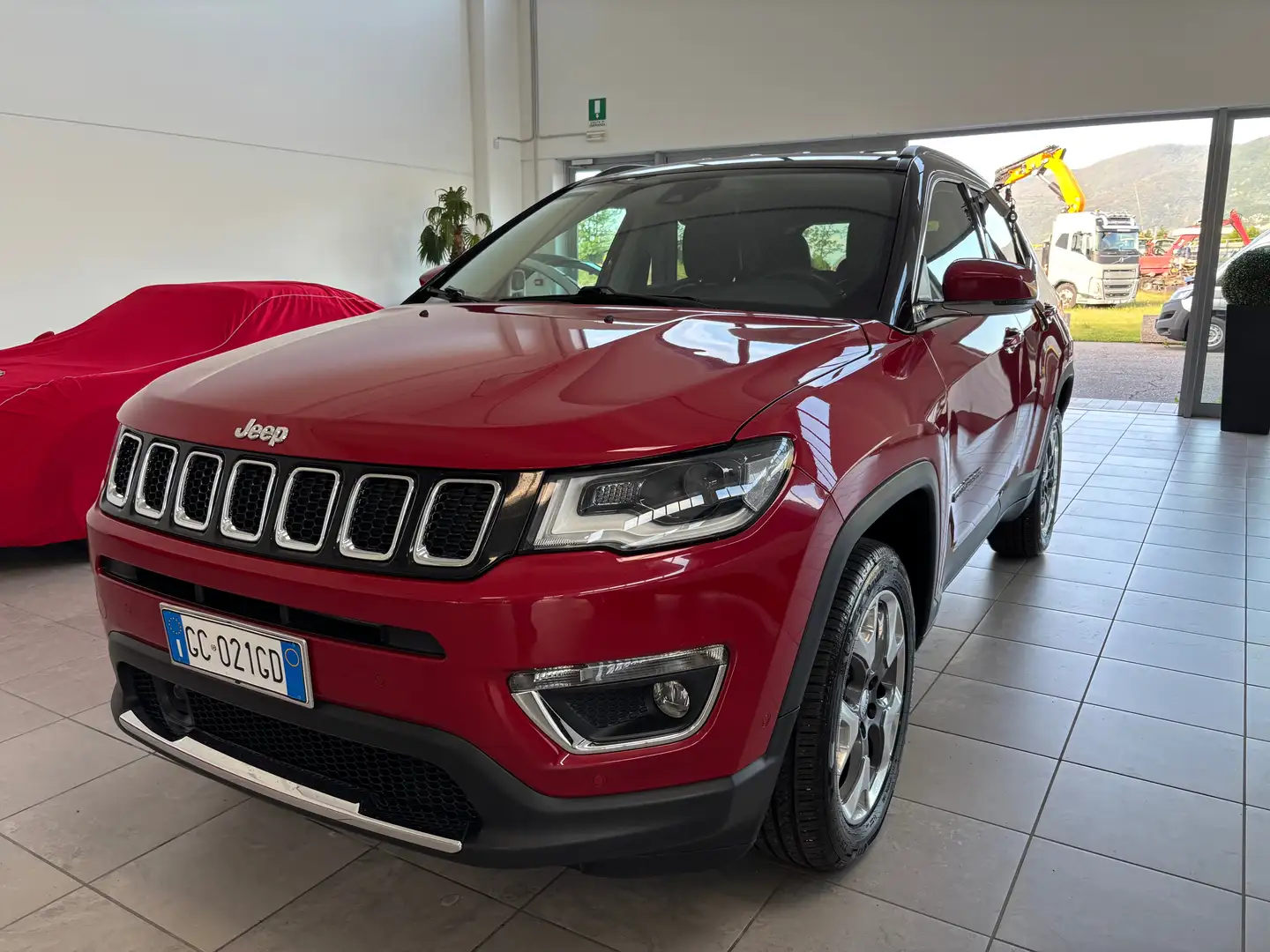 Jeep Compass 2.0 mjt Limited 4wd 140cv auto my19 Rouge - 1