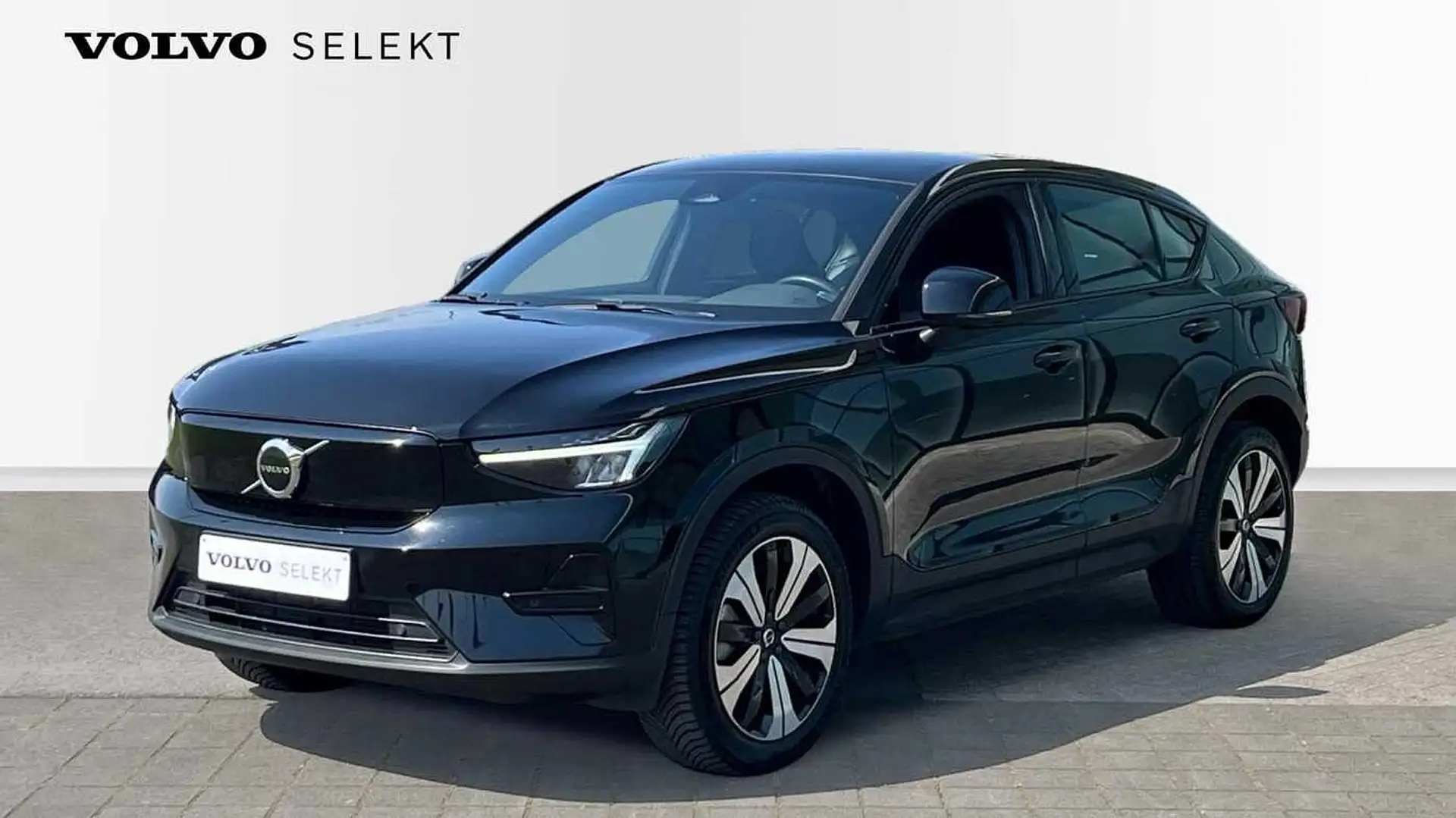 Volvo C40 Recharge Plus | Adapt Cruise | BLIS dodehoeksensor Zwart - 1
