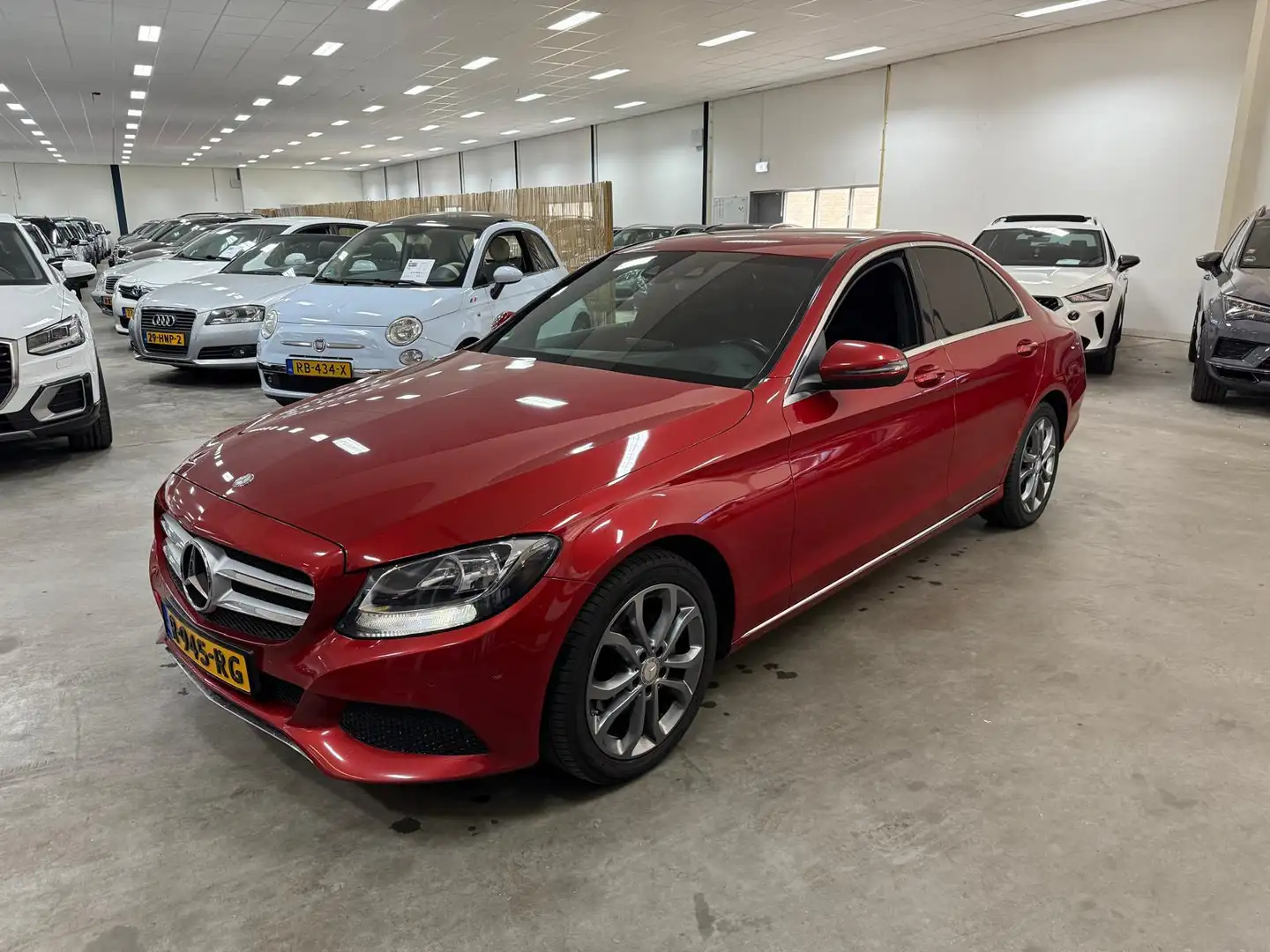 Mercedes-Benz C 180 CDI Edition / SUPER NETJES / NAVI-MULTIEMEDIA Червоний - 2