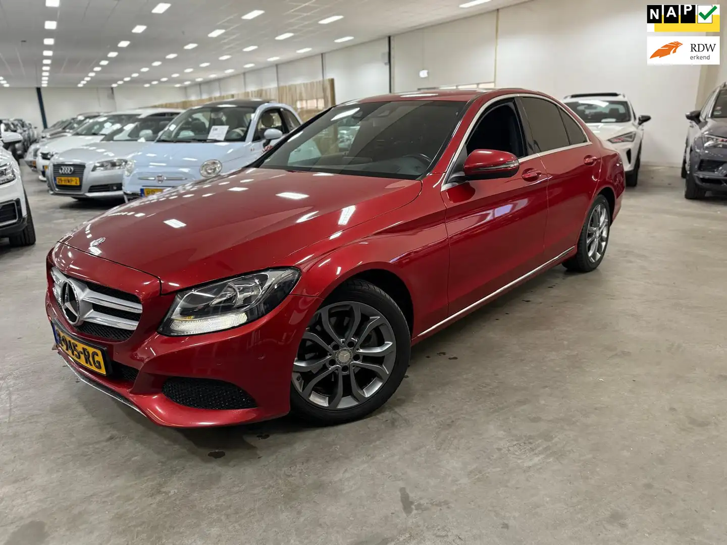 Mercedes-Benz C 180 CDI Edition / SUPER NETJES / NAVI-MULTIEMEDIA Червоний - 1