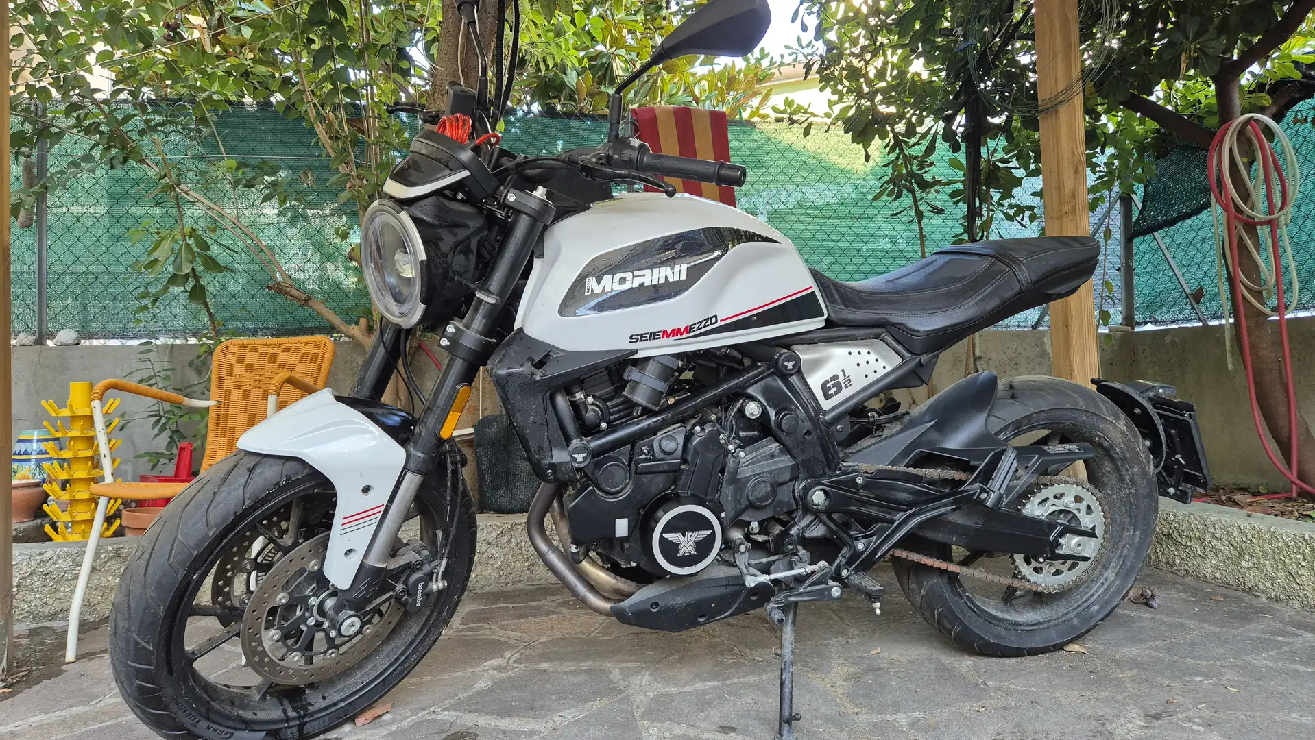 Moto Morini Seiemmezzo 6 e 1/2 STR Blanco - 1