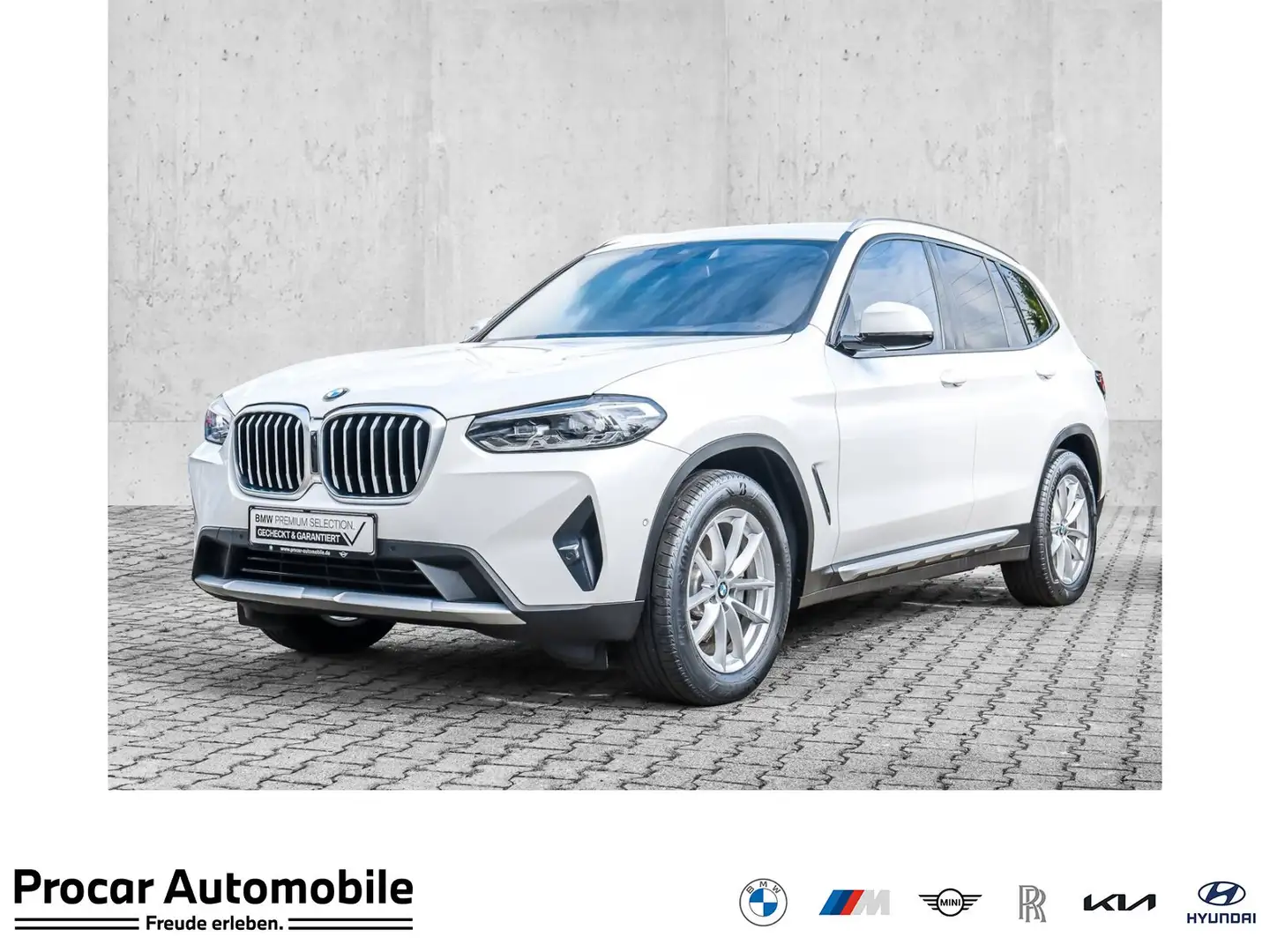 BMW X3 xDrive20d Live Cockpit Prof.+LED+Sportsitze+RFK+SH Weiß - 1