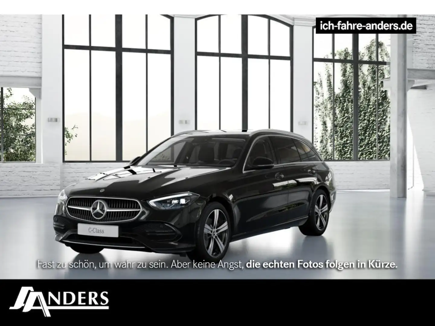 Mercedes-Benz C 200 d T Avantgarde AdvPlus+Memory+LED+Kam+AHK Schwarz - 1