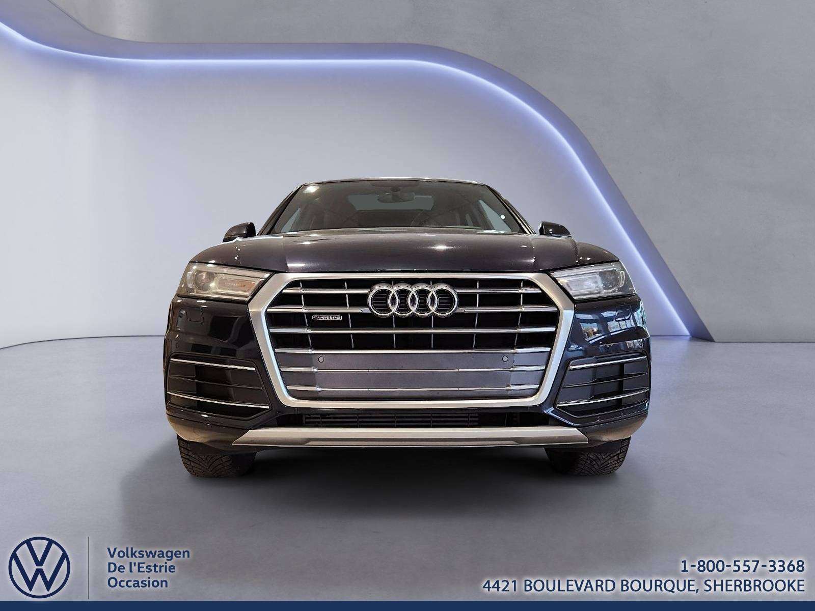 2018 Audi Q5 PROGRESSIV / QUATTRO / NAV / TOIT / CUIR BRUN — снимка 1