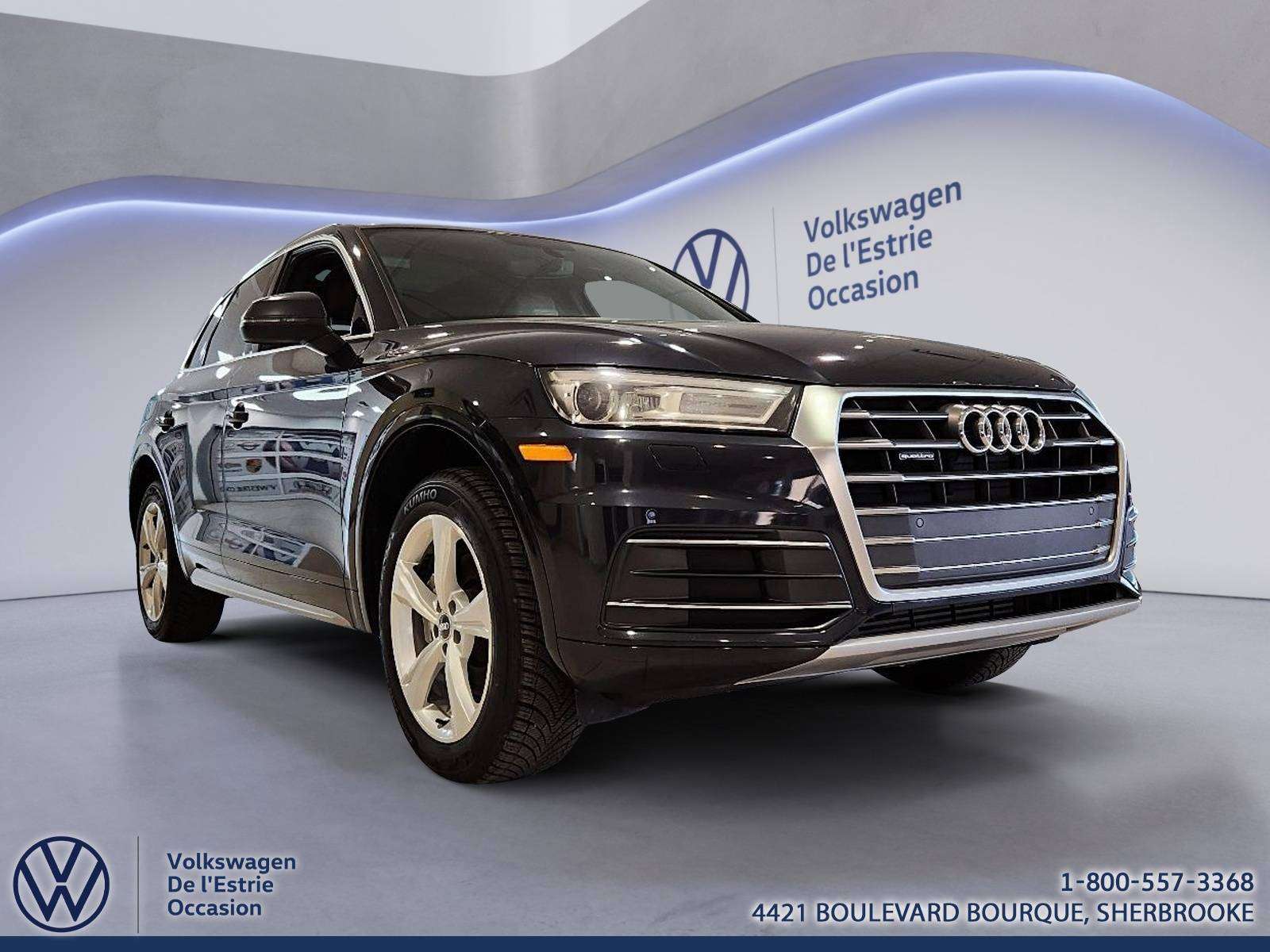 2018 Audi Q5 PROGRESSIV / QUATTRO / NAV / TOIT / CUIR BRUN — снимка 1