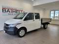 Volkswagen T6.1 Transporter Doka-Pritsche TDI Blanc - thumbnail 1