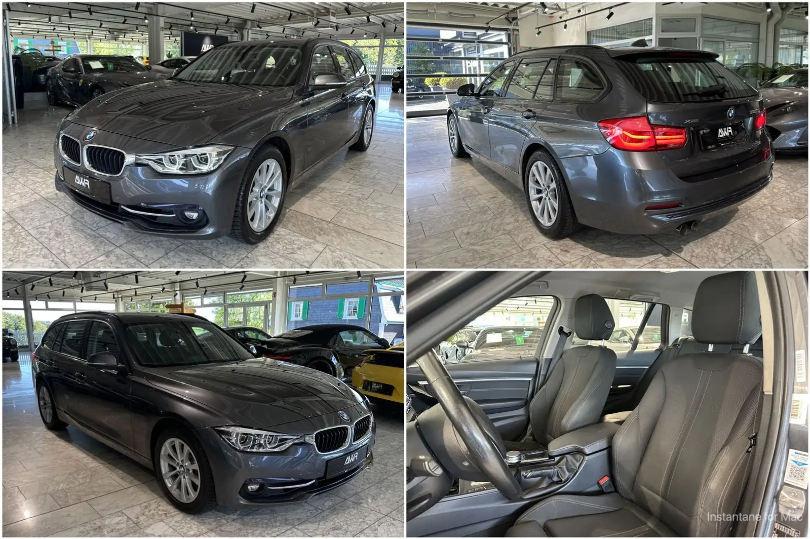 BMW 330 d xDrive SPORT-LINE*NAVI*LED*8G-AUTOMATIK* Gris - 1