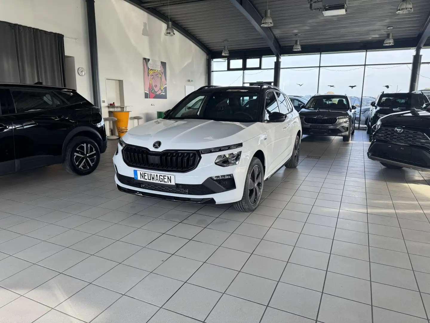 Skoda Kamiq Kamiq 1.0 TSI 85kw Monte Carlo+|PANO|LED|KAMERA Bianco - 1