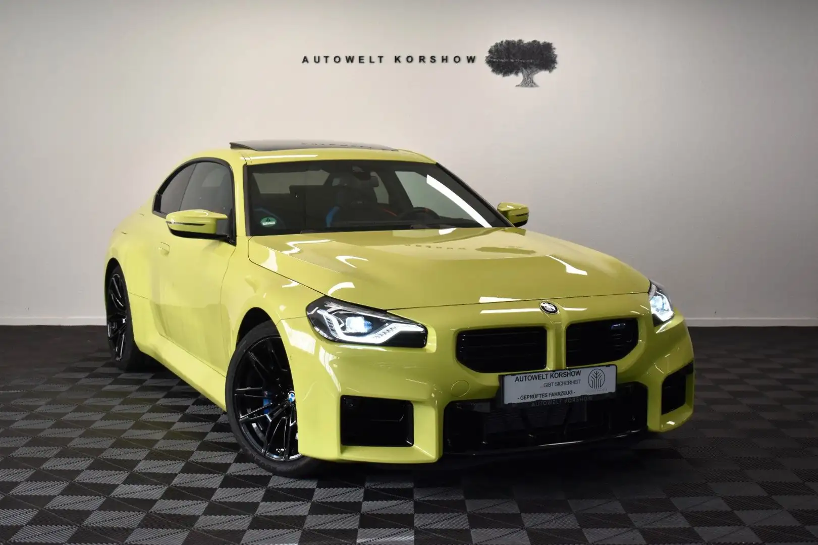 BMW M2 Coupe LCI *CURVED *KEYLESS *H&K *KAMERA Gelb - 1
