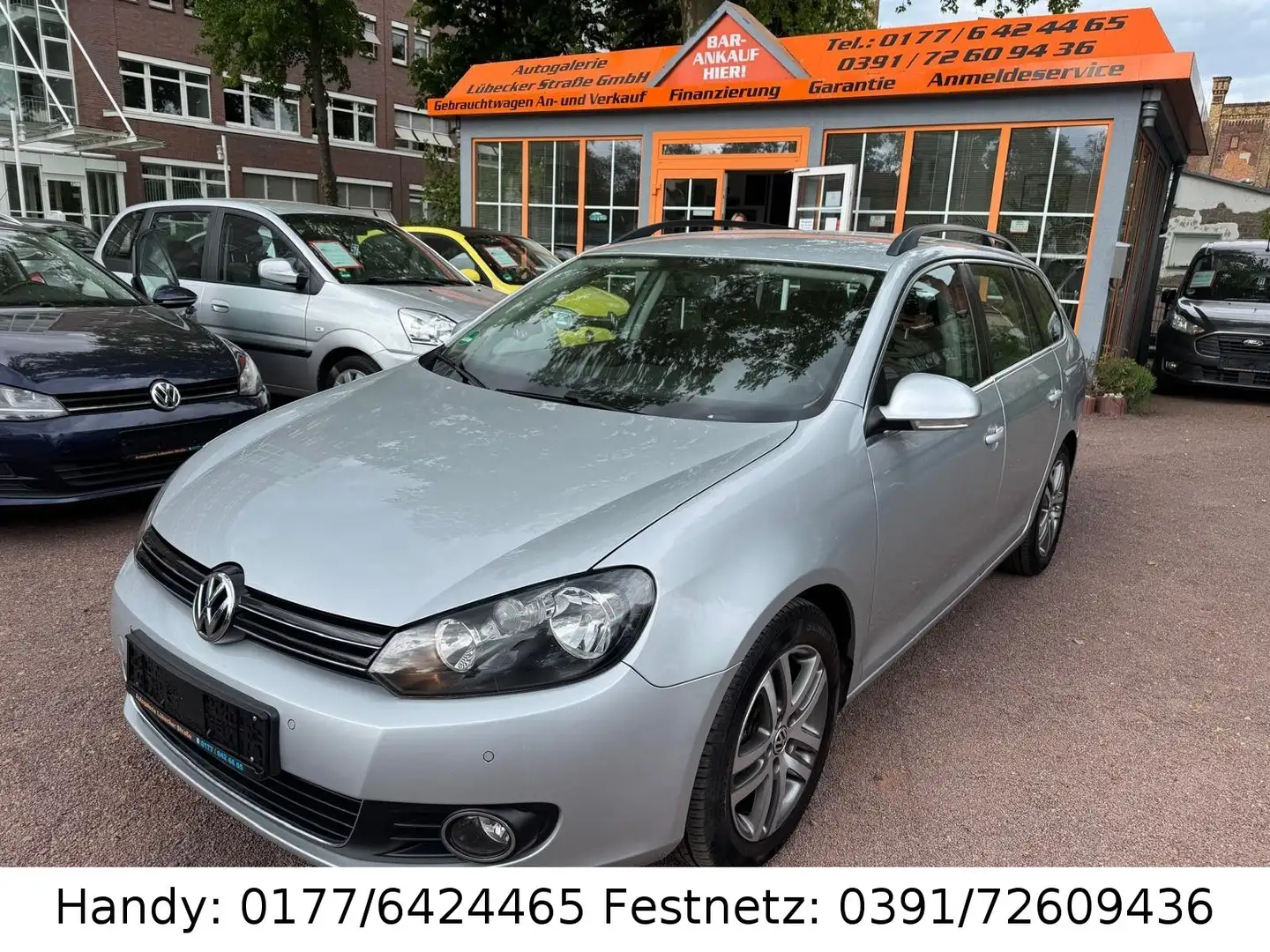 Volkswagen Golf 1.4 TSI Highline Variant KLIMA/PDC/AHK/ALU Silber - 1