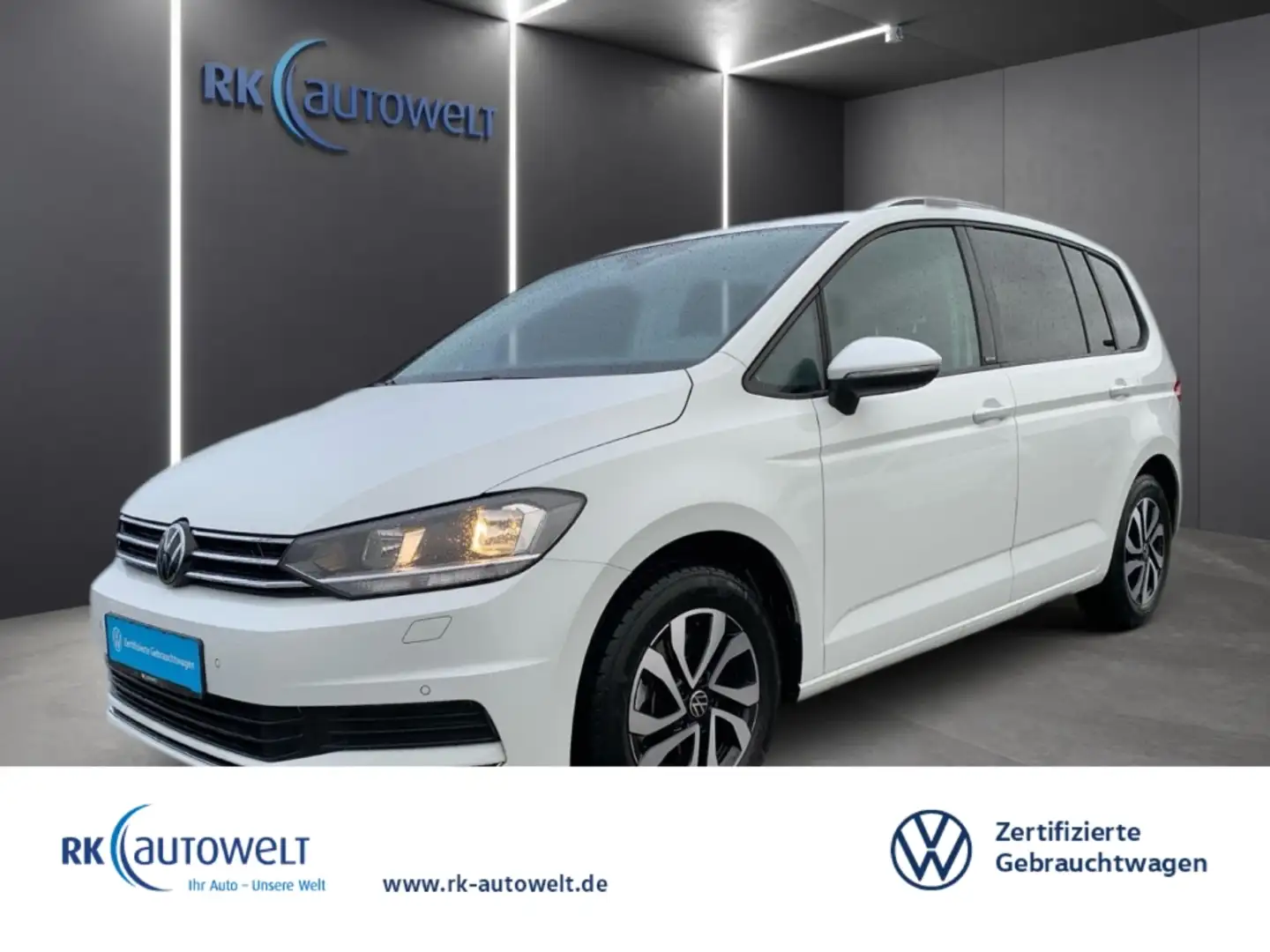 Volkswagen Touran 1.5 TSI Active Navi ACC Apple CarPlay bijela - 1