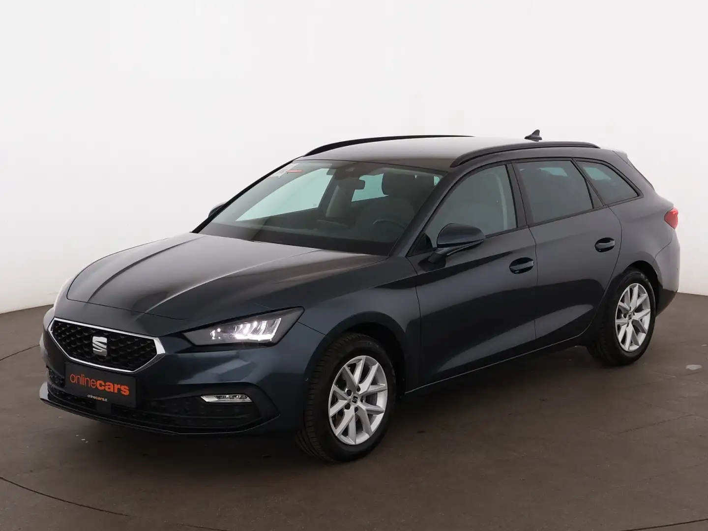 SEAT Leon Sportstourer 2.0 TDI Style Aut LED RADAR NAV Grau - 2