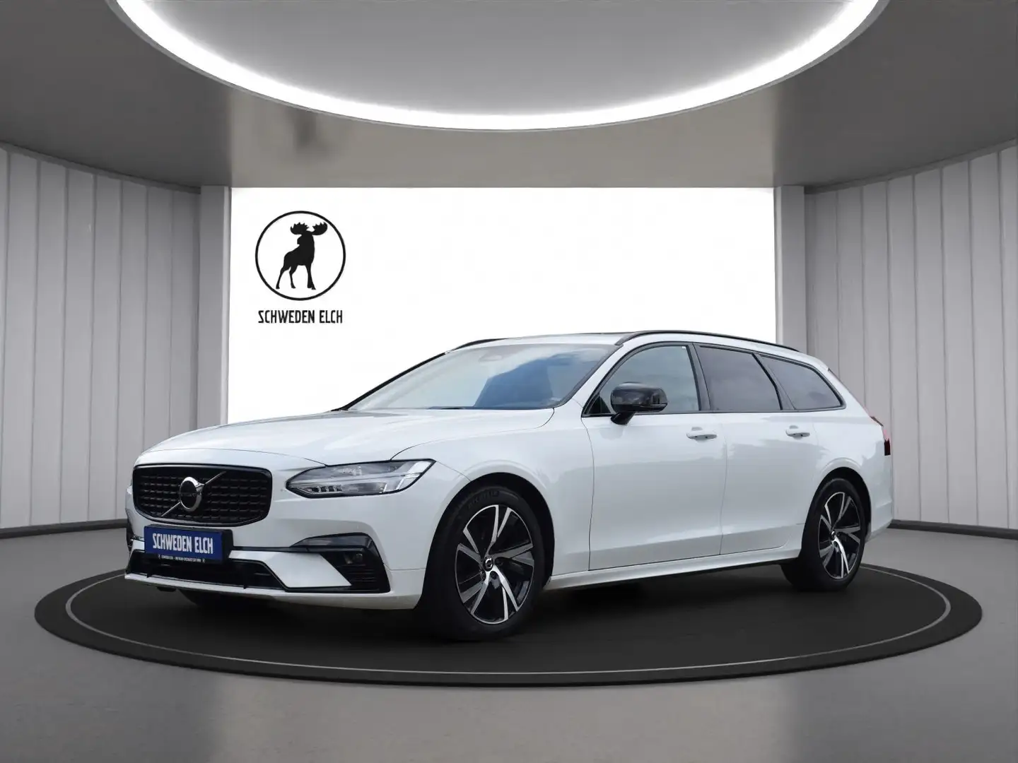 Volvo V90 B4 RDESIGN FACELIFT+GARANTIE+PANO+GOOGLE+CAM Weiß - 1