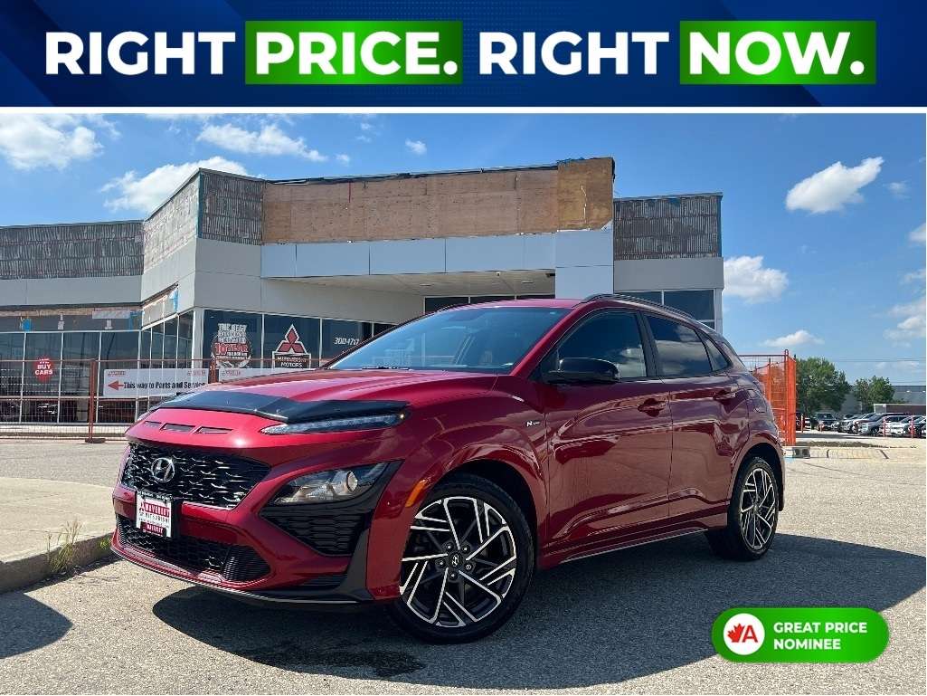 Red 2022 Hyundai Kona SUV / Crossover 7-Speed Automatic