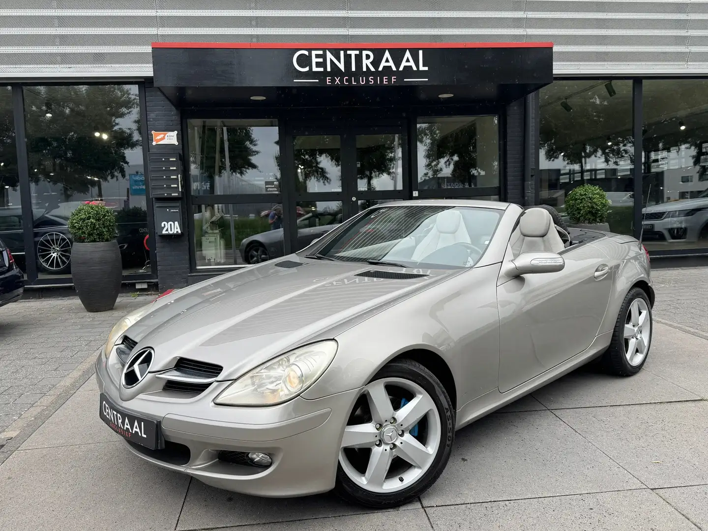 Mercedes-Benz SLK 200 K. Leder|Harman&Kardon|165PK|Comand Gri - 1