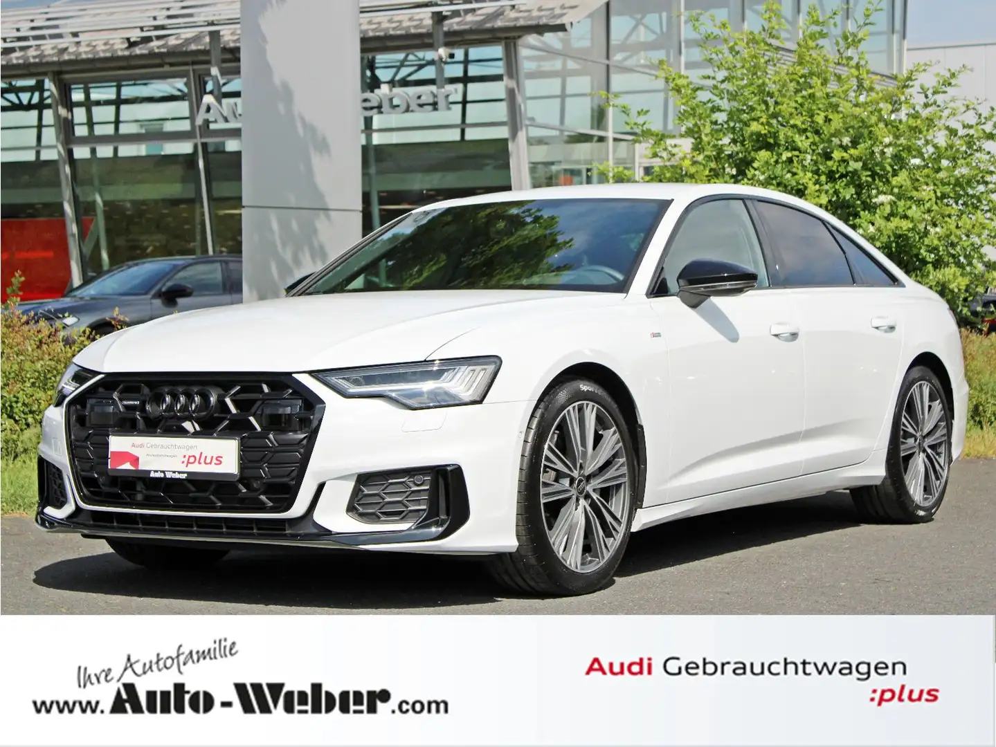 Audi A6 Lim. 50TDI qu S LINE BLACK HDMATRIX B&O HuD Weiß - 1